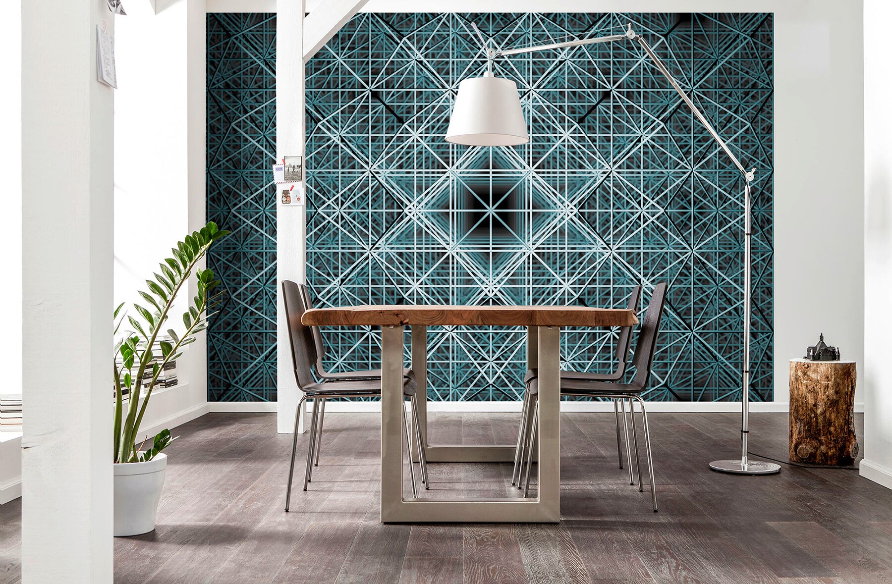 Komar Matrix Wall Mural in the Wall Murals department at