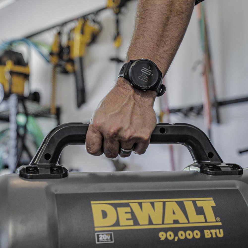 DEWALT 90000-BTU Forced Air Indoor/Outdoor Kerosene Heater at