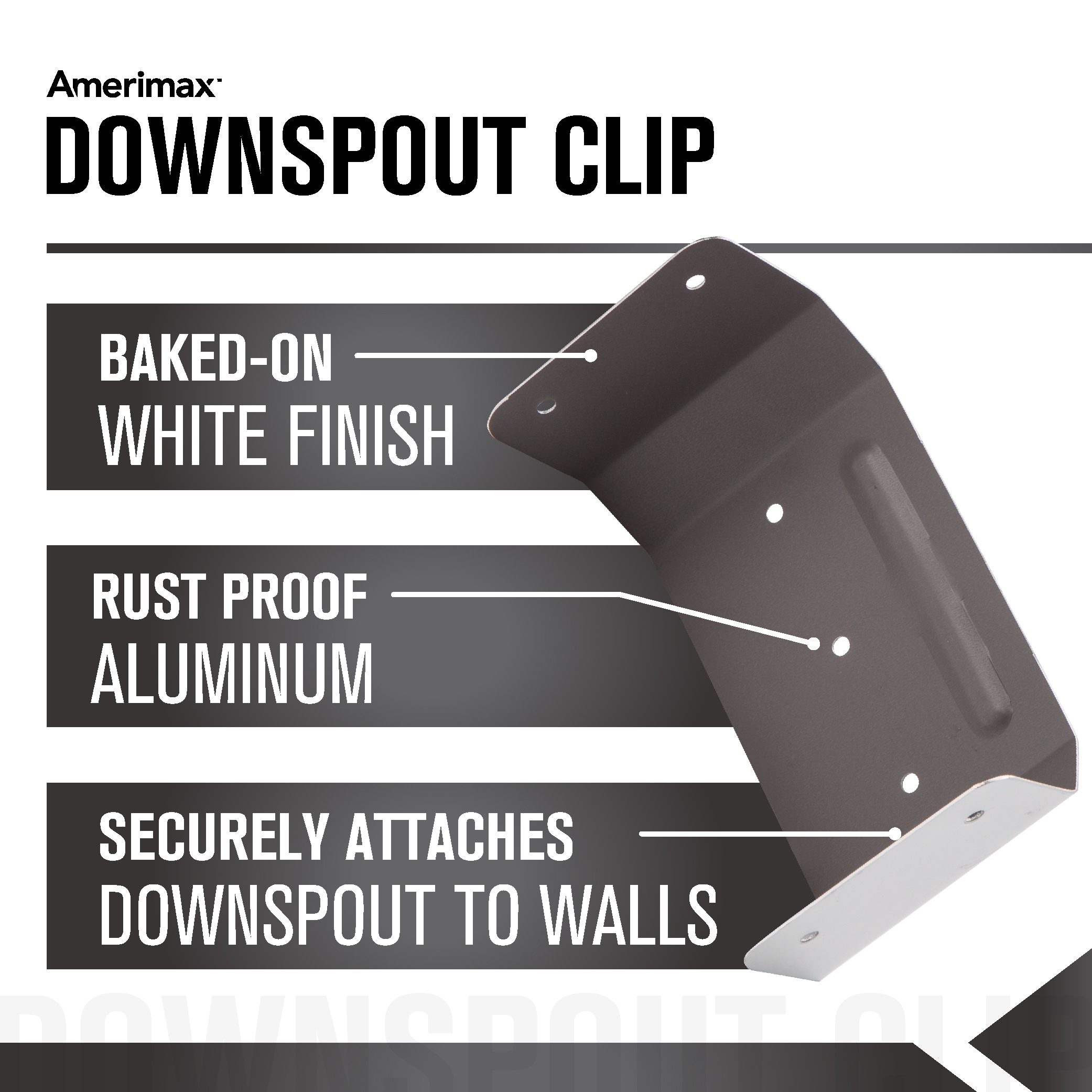 Amerimax 4PC30WUHP Downspout-Components - View #4
