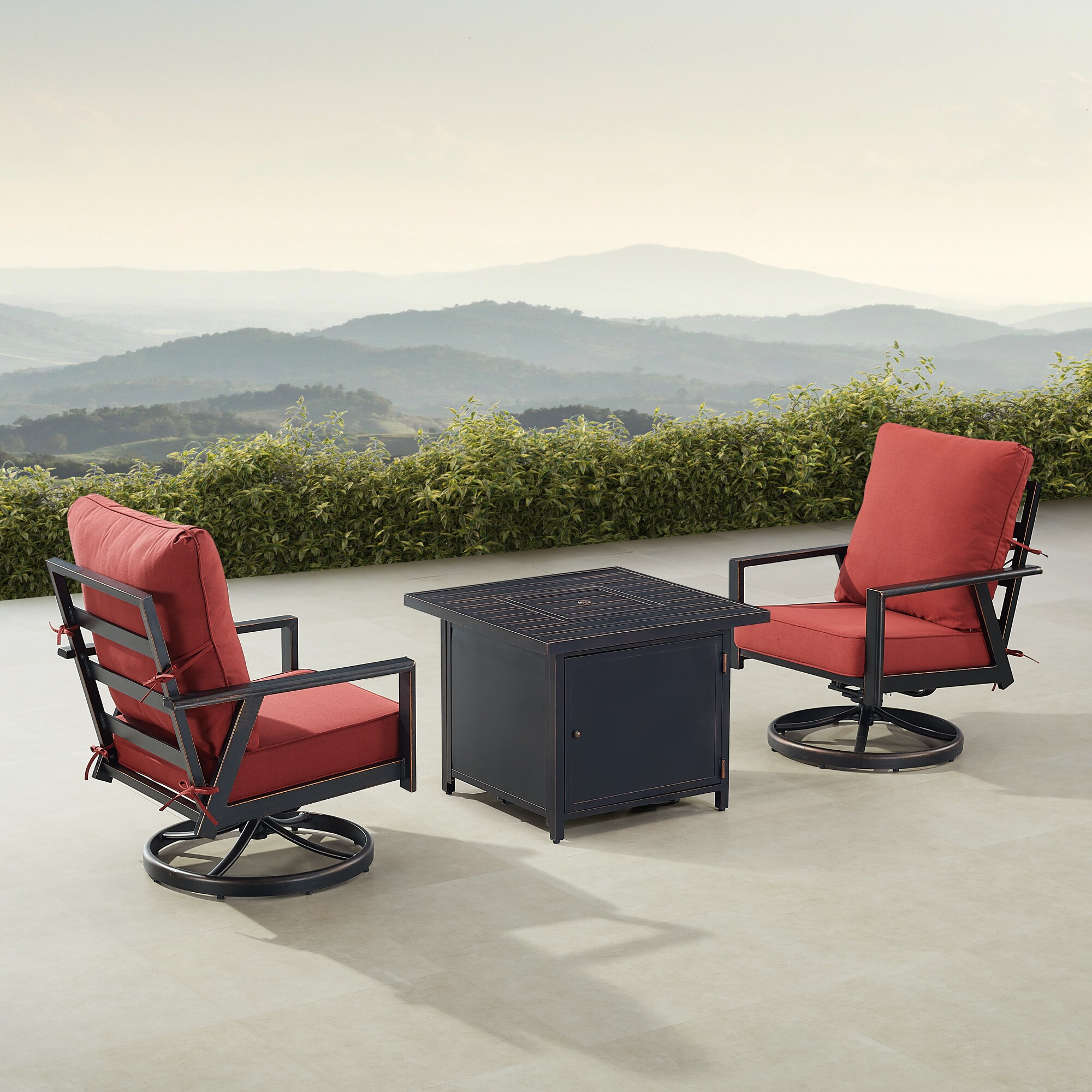 Oakland Living LUX2CHCHOLULARDCUA Patio-Conversation-Sets - View #3
