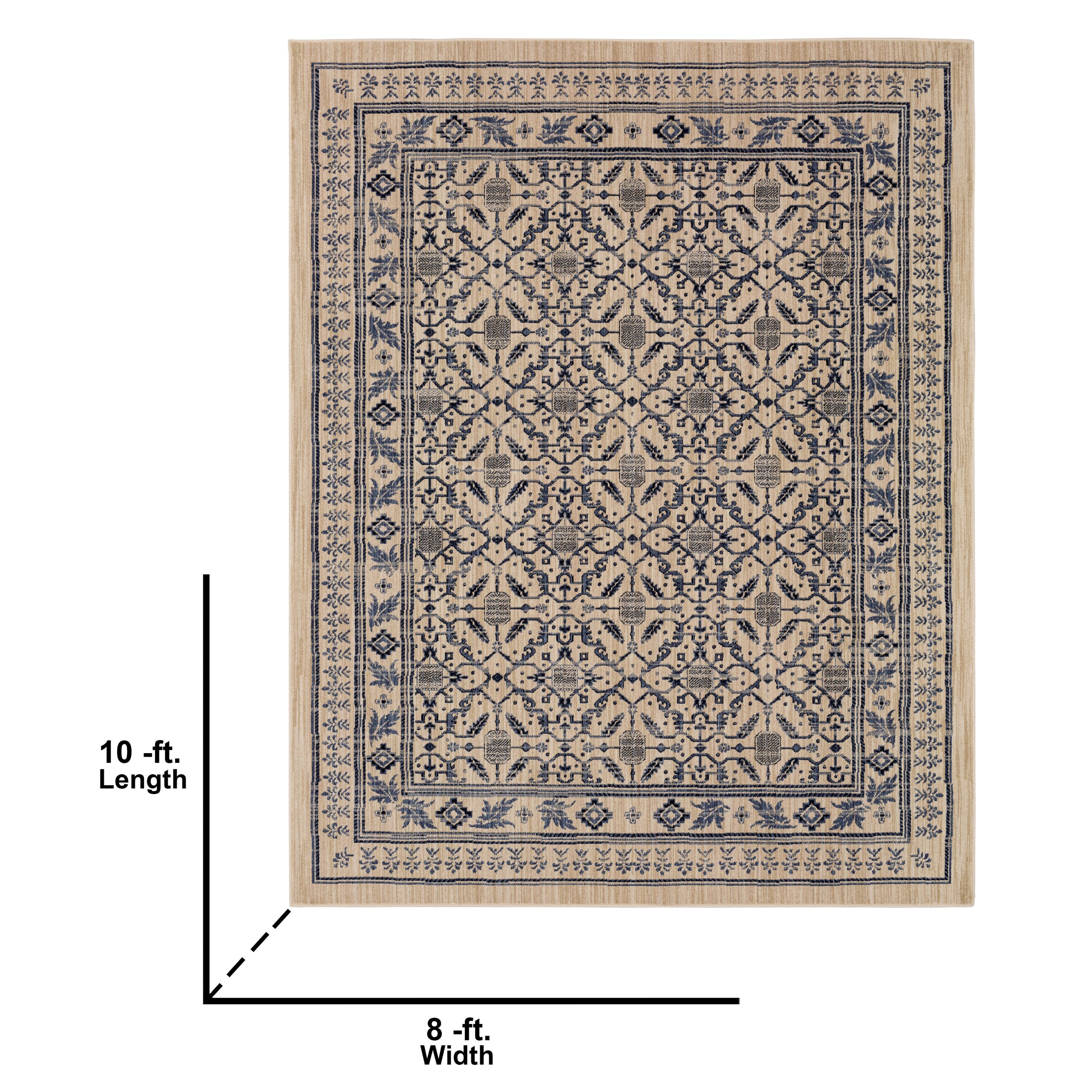 allen + roth 92466-70040-96X120 rugs - View #8