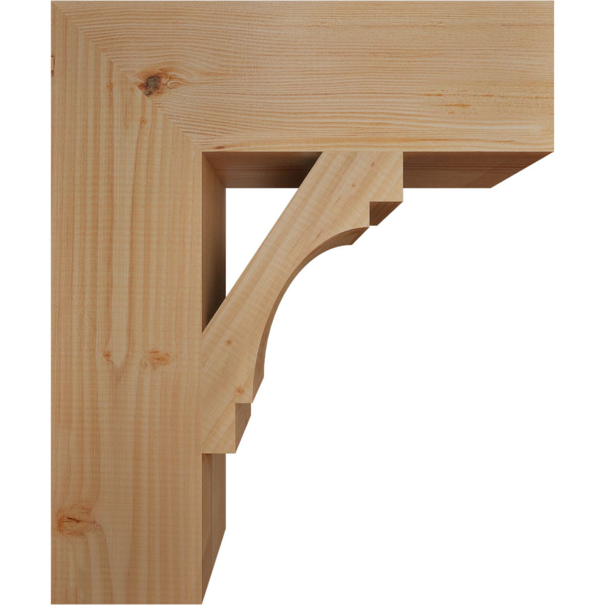 Ekena Millwork BKT06X20X24MRC05SDF Exterior-Brackets-Braces - View #3