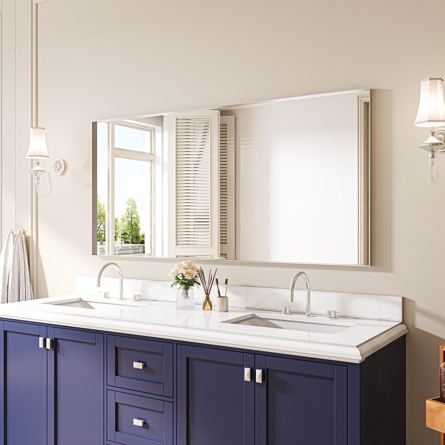 waterpar WPLO-2167 Framed-Bath-Mirrors - View #4