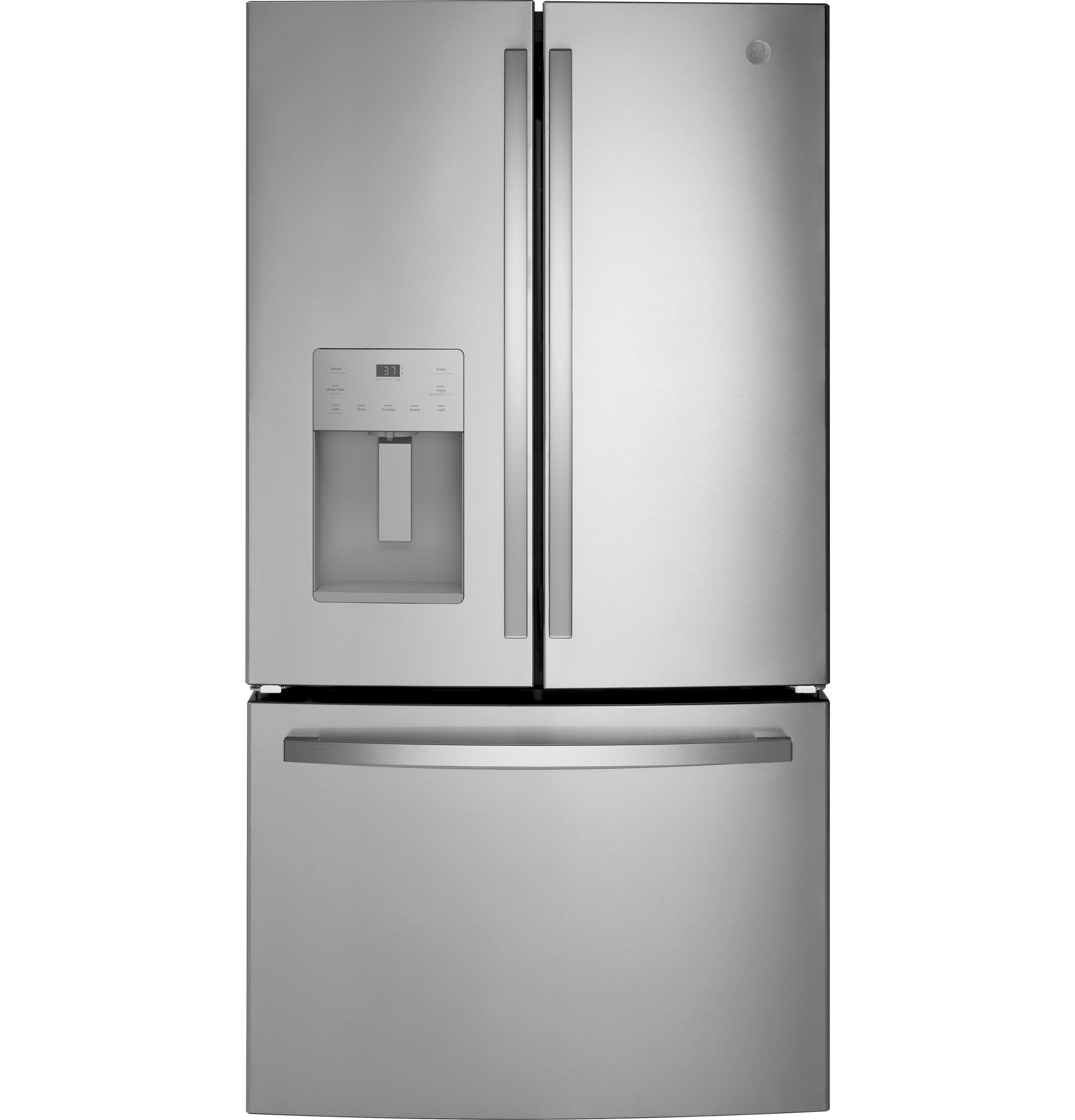 Ge 25 6 Cu Ft French Door Refrigerator, How To Adjust Shelves In Ge Refrigerator