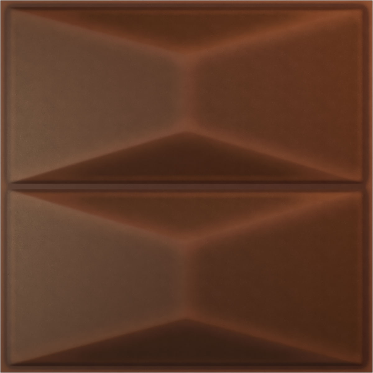 Ekena Millwork WP12X12ABDRU 11-7/8-in x 11-7/8-in Embossed Universal Aged Metallic Rust PVC Wall Panel