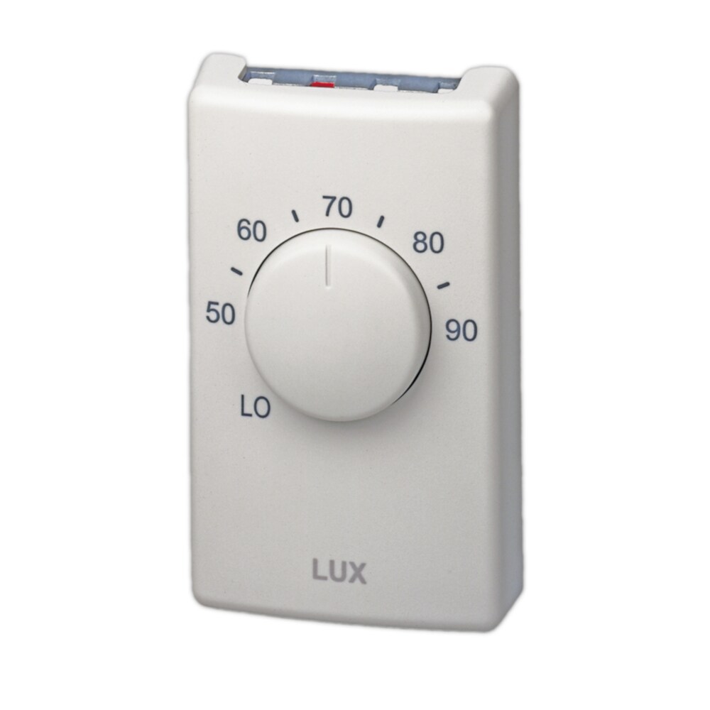 Lux 133495 Mechanical Non-Programmable Thermostat Use with Electric Baseboard 120V-240V