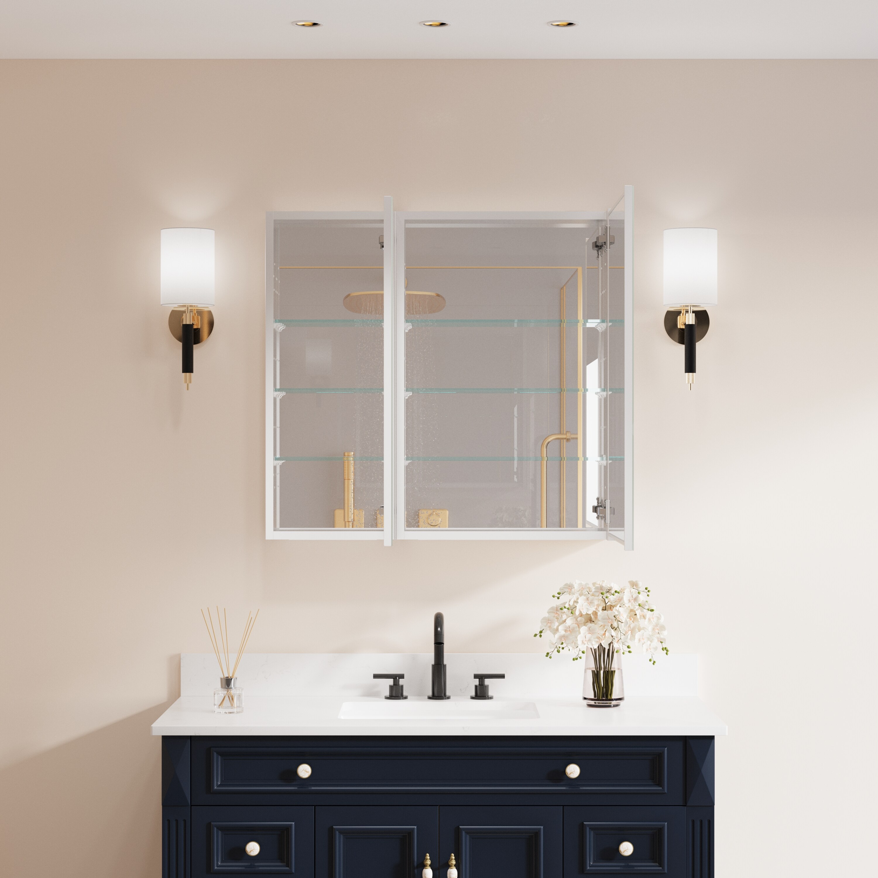 Forclover MRW-JG3230 Bathroom-Medicine-Cabinets - View #3