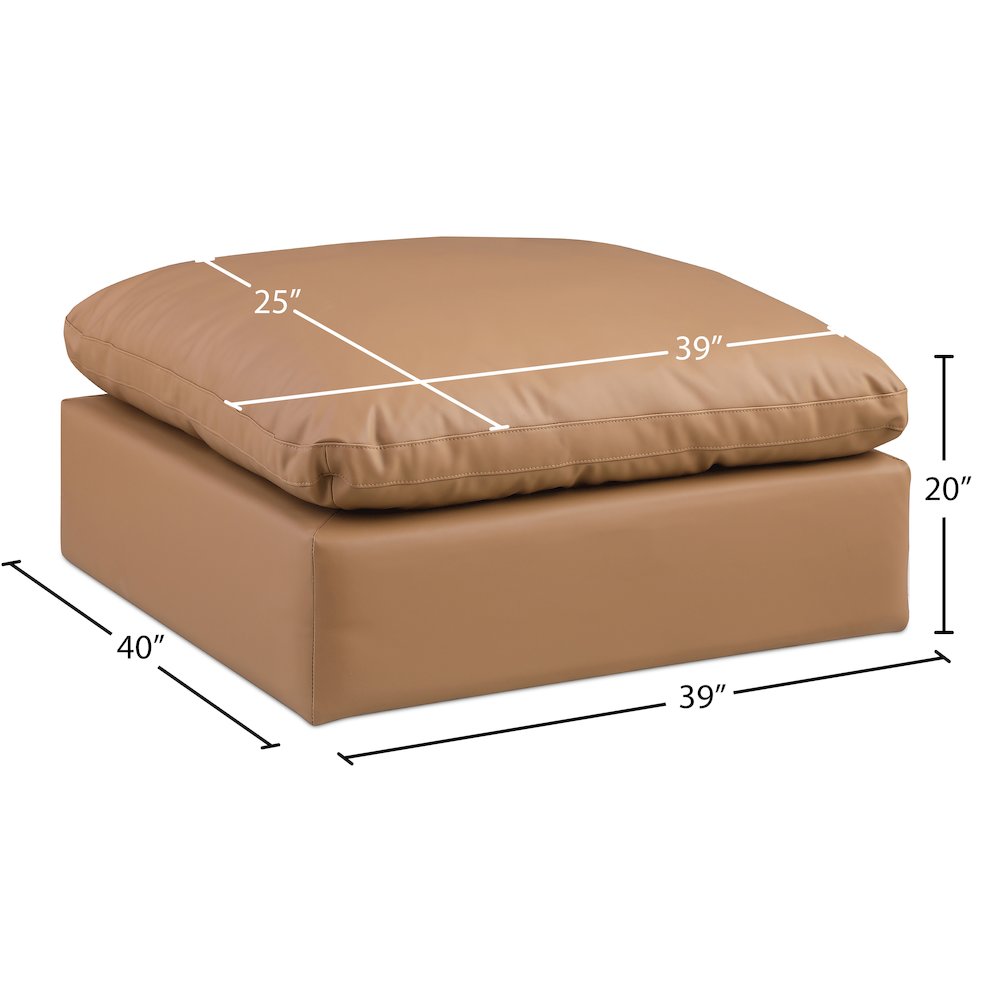 Meridian 188COGNAC-OTT Indoor-Ottomans - View #5