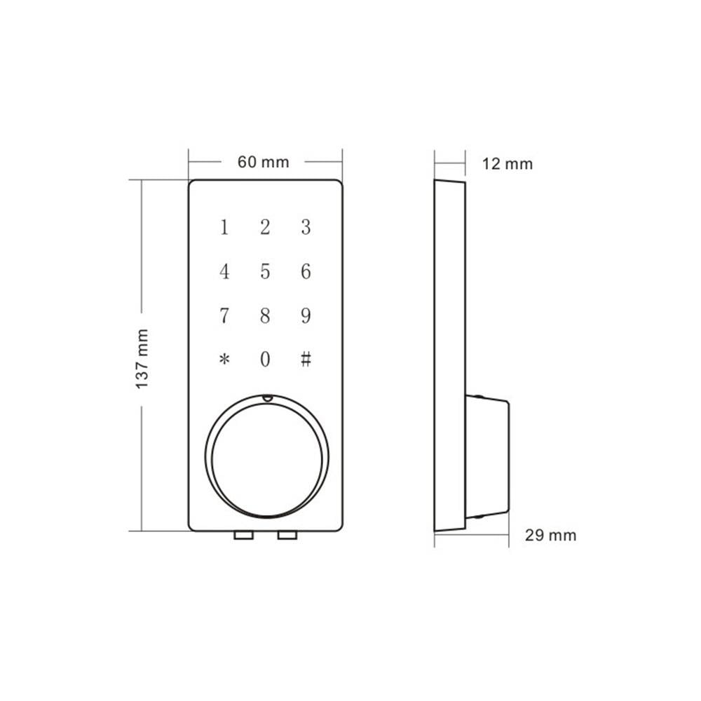 NexHT 86361 Electronic-Door-Locks - View #10