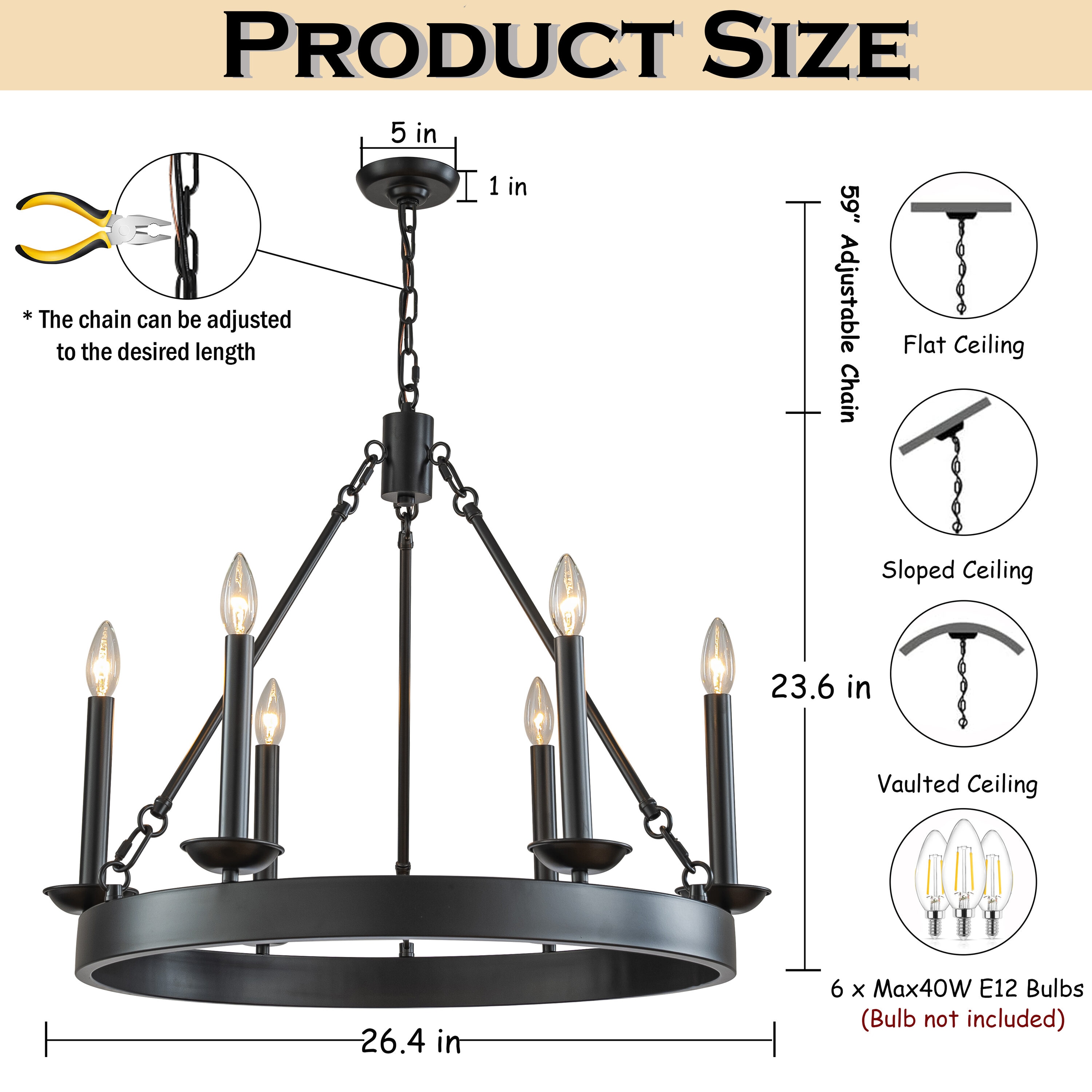 AloaDecor Lighting L7207D60MB10A b090015 - View #3