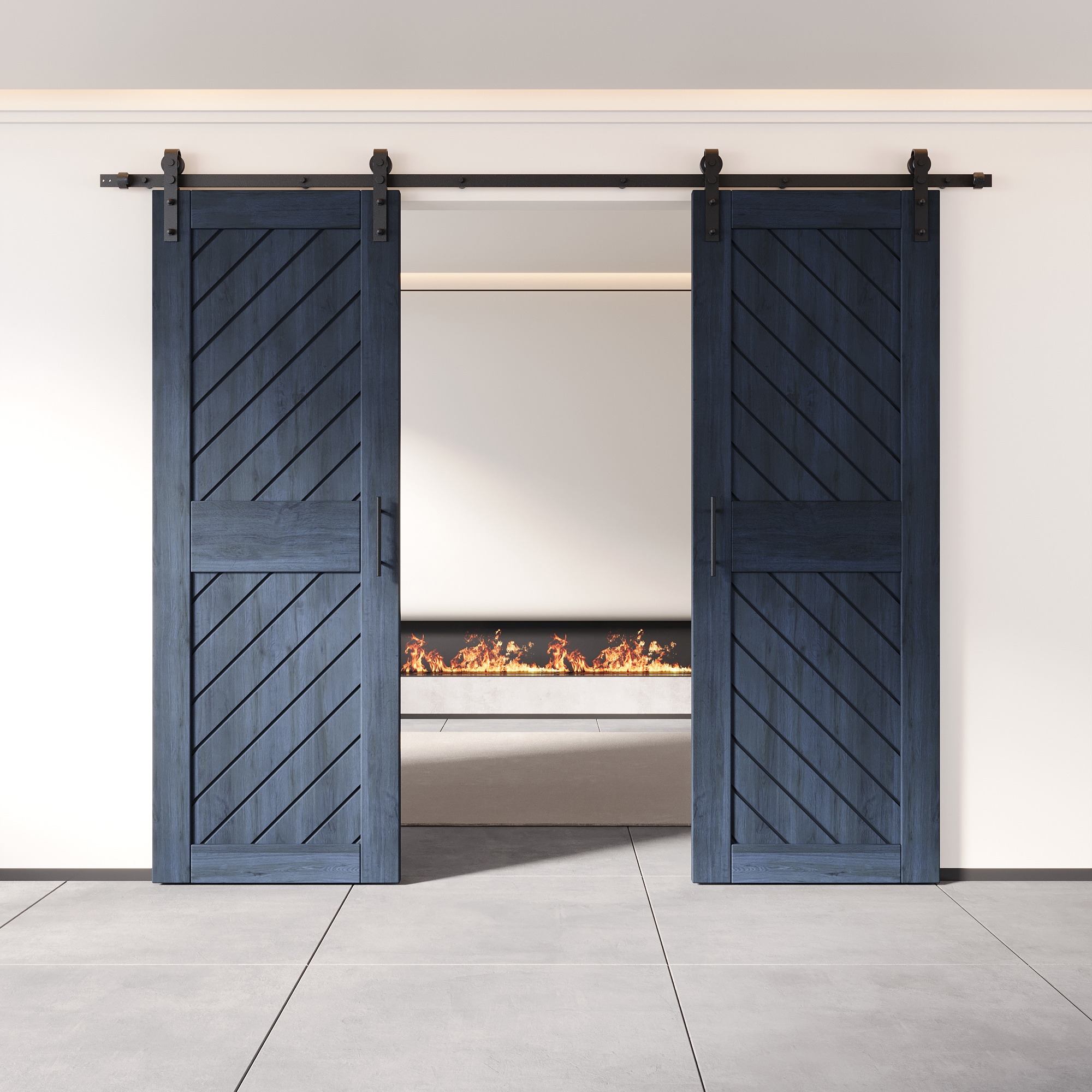 HOMACER YT2H132C-XT1-3084-NA Barn-Doors - View #8