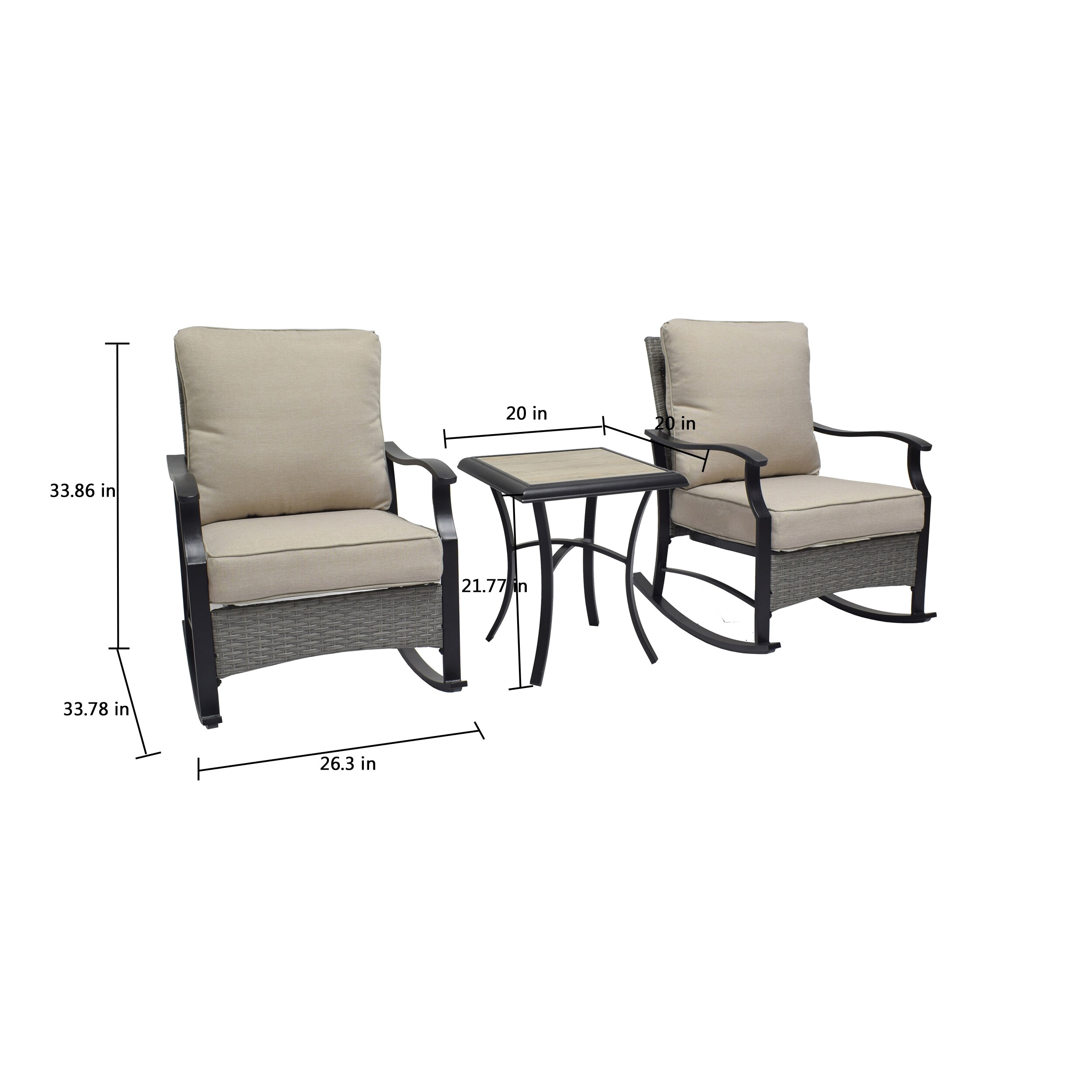 Style Selections LG-21119-3PC Patio-Conversation-Sets - View #24