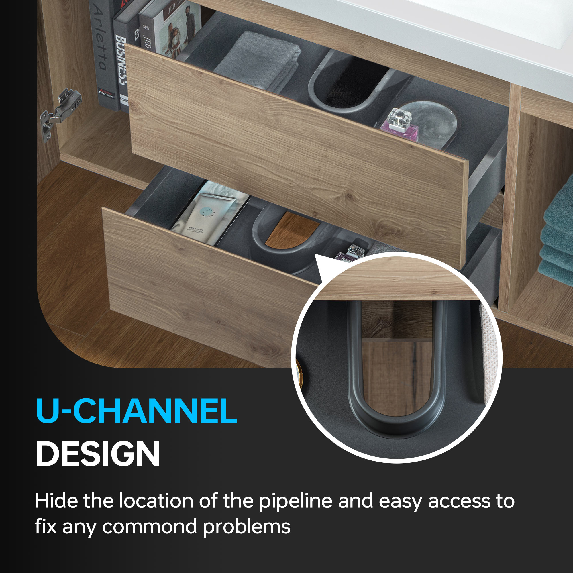 Woodbridge LVT1453 Bath-Vanity-Combo - View #7