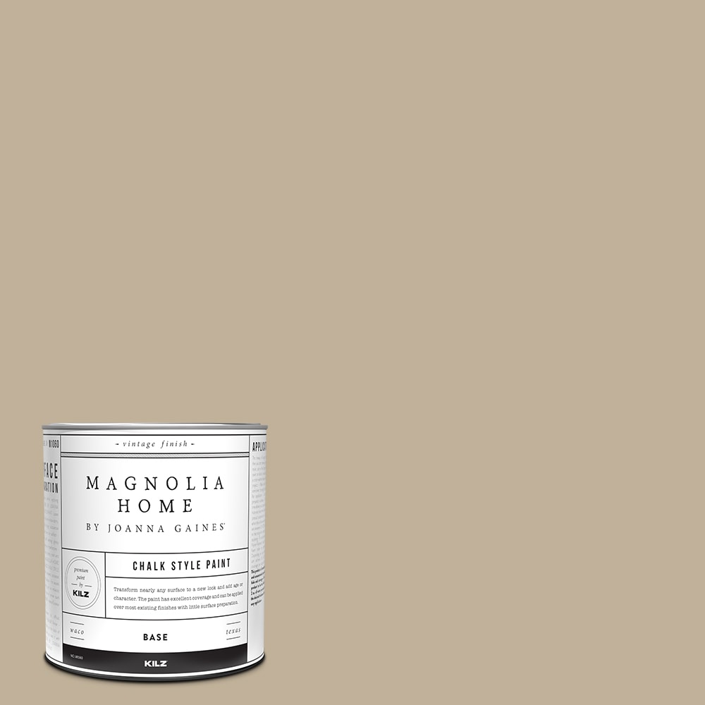 Magnolia Home MAG061-4082230 by Joanna Gaines Water-based Tintable Low Odor Embossed Letter Chalky Paint (1-quart)