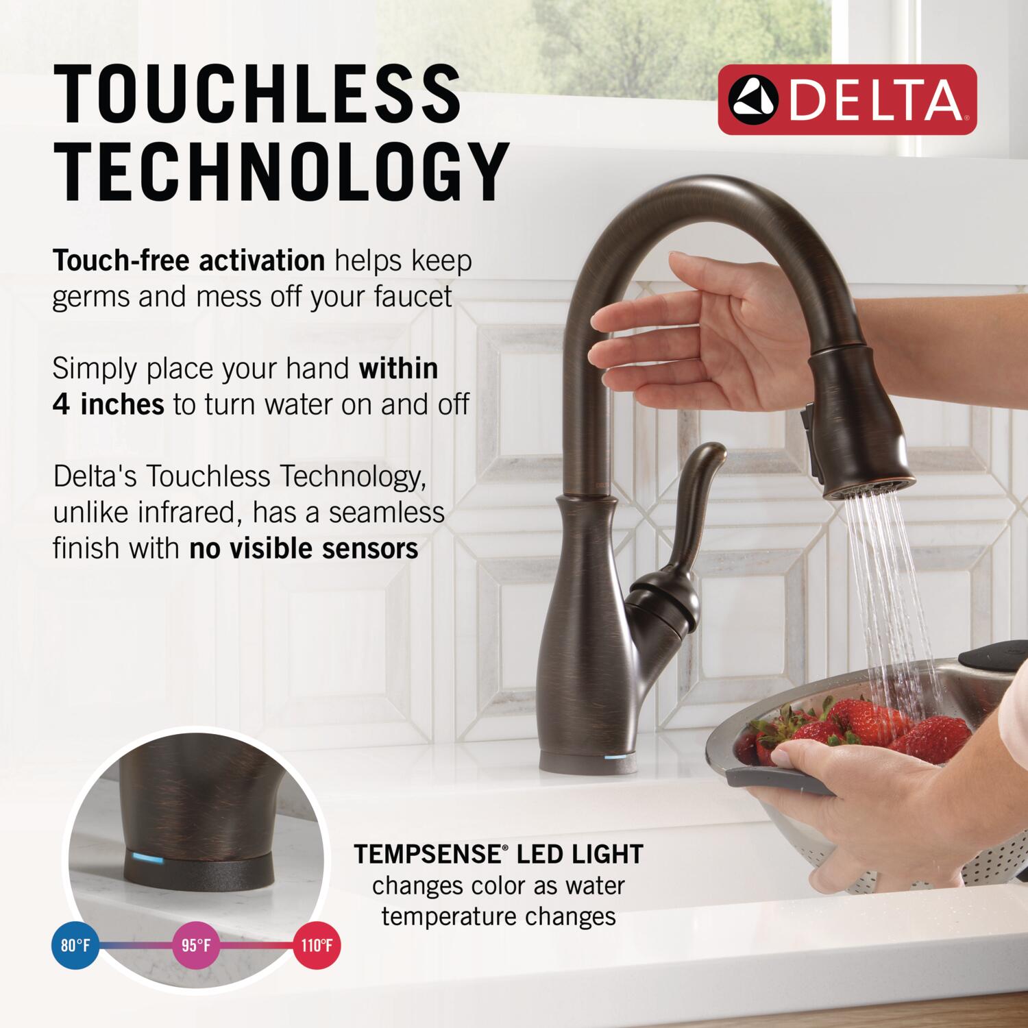 Delta 9178TL-RB-DST Kitchen-Faucets - View #3