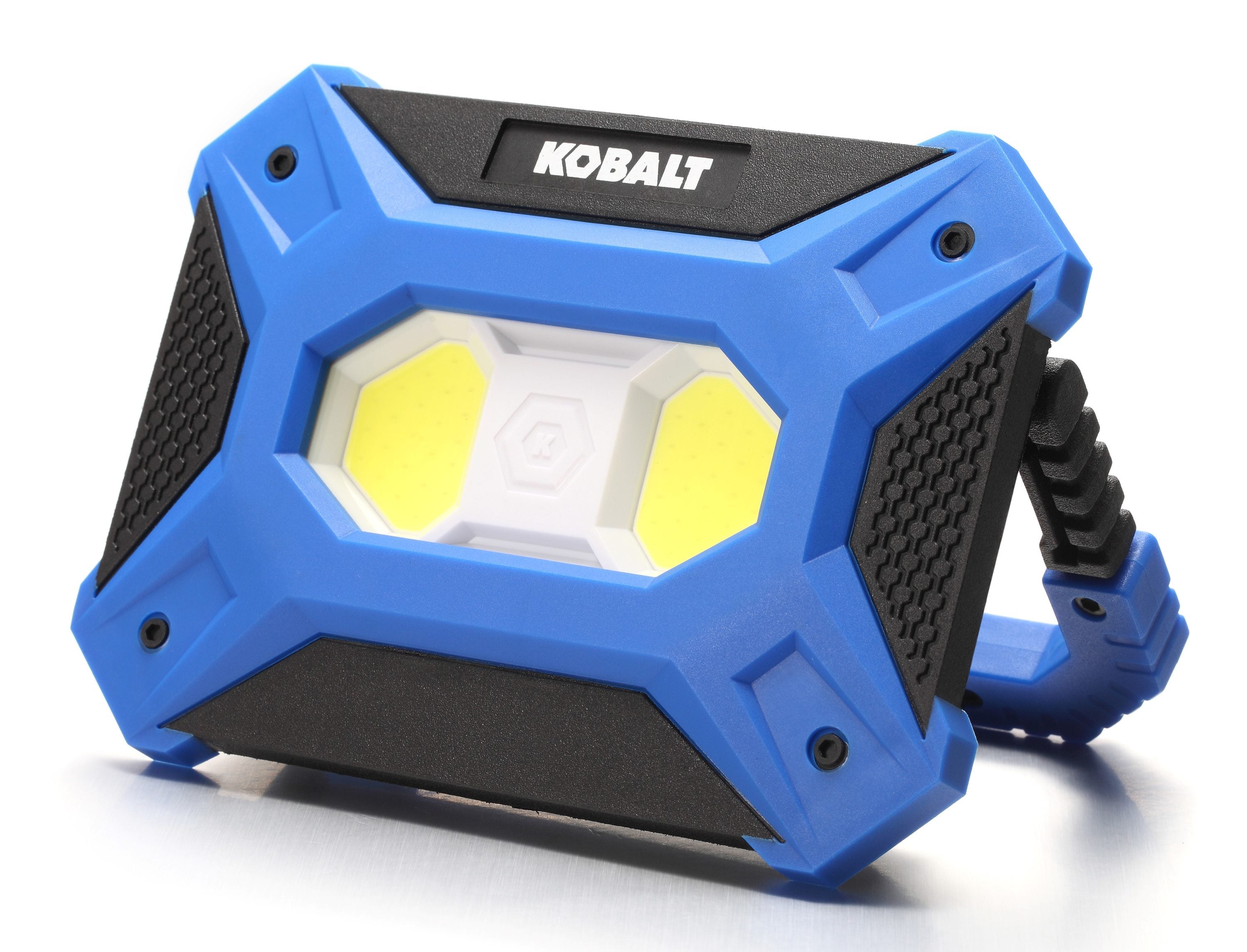Kobalt 1000-Lumen LED Blue Battery-operated Portable Work Light in the Work  Lights department at