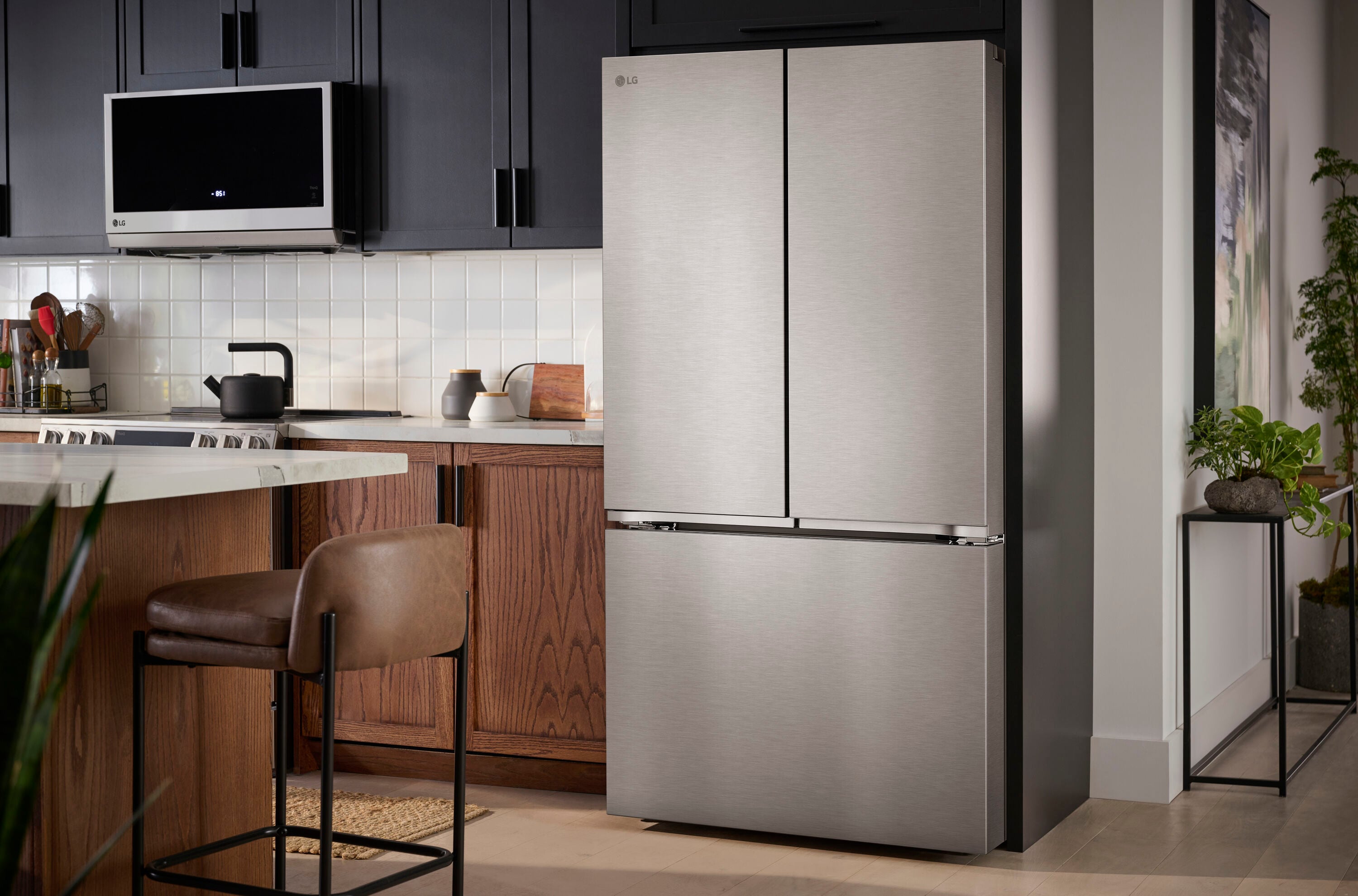 LG LRFLC2716S French-Door-Refrigerators - View #9