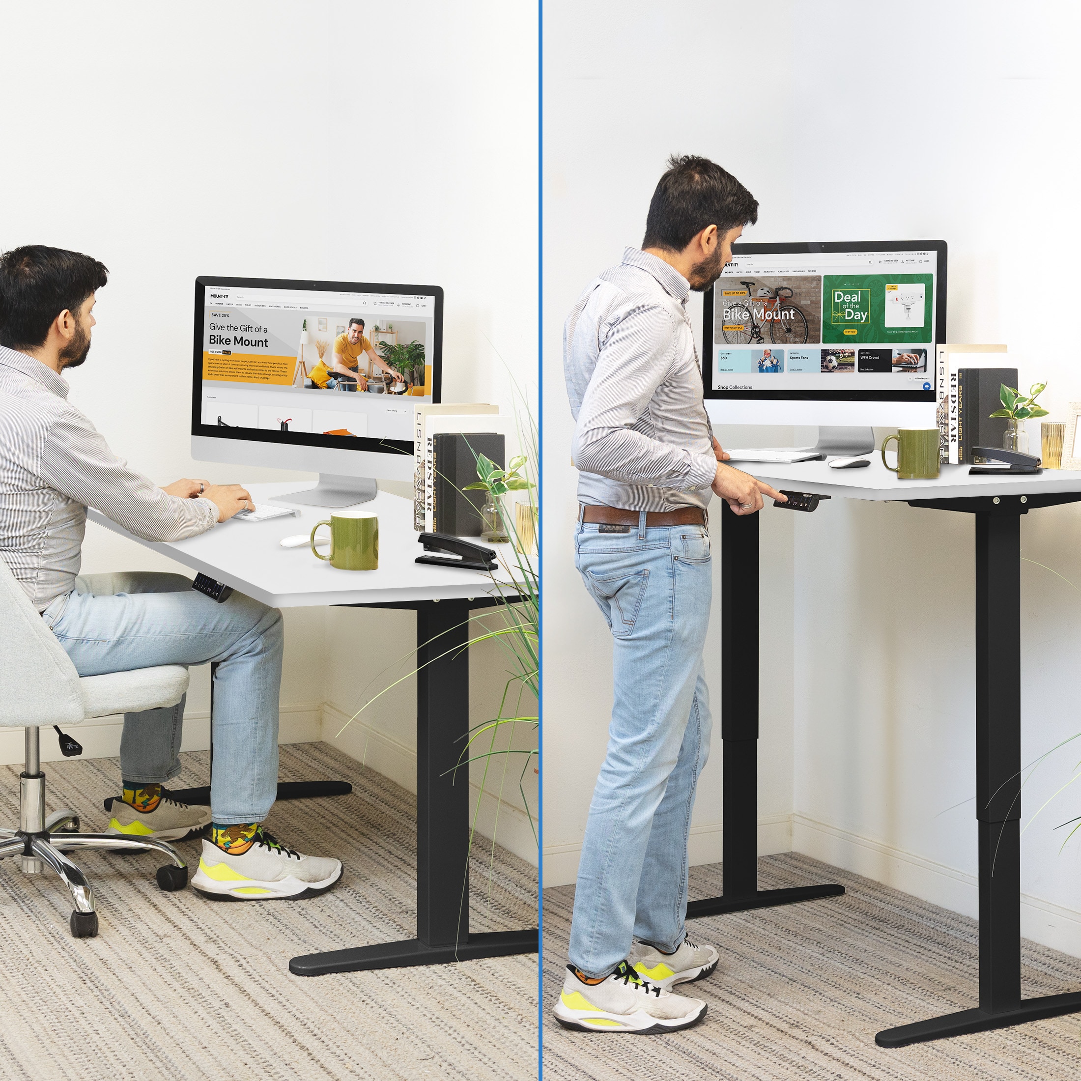 Mount-It! MI-18120 desks - View #3