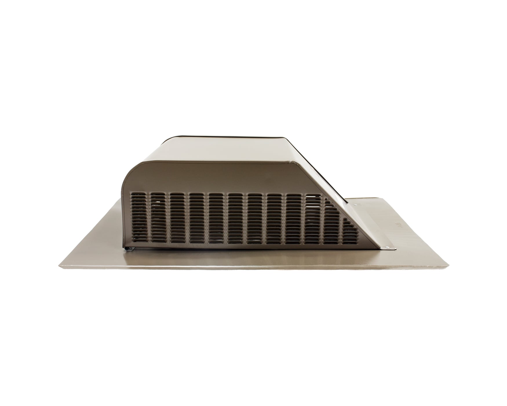 Air Vent Weatherwood Galvanized Steel Slant Back Roof Louver In The