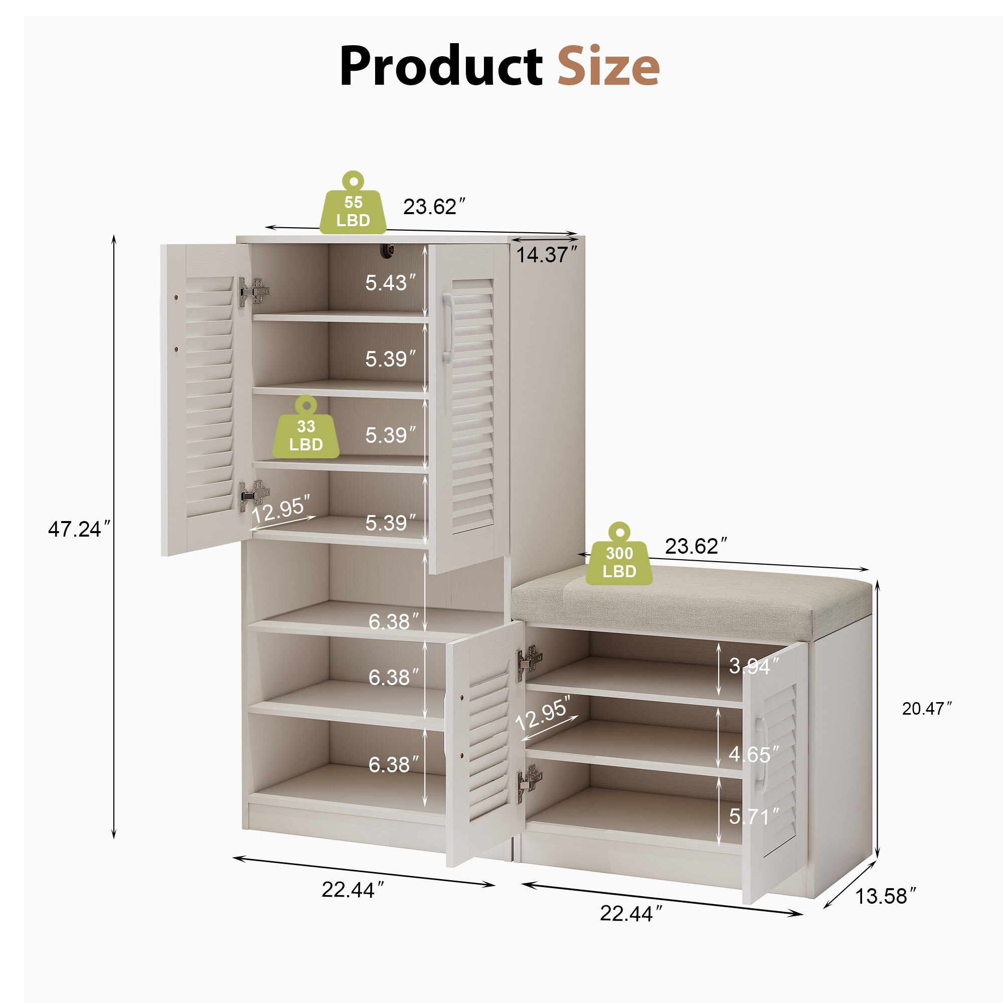 LUXEYARD DS-M-BAC03630 Shoe-Racks - View #6