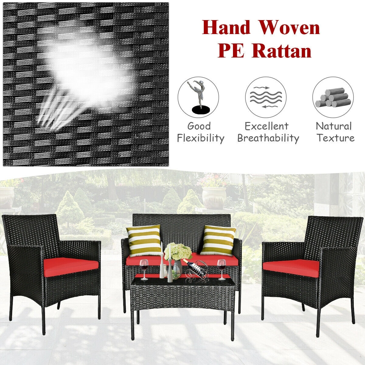 CASAINC WF-HW65357RE Patio-Conversation-Sets - View #9
