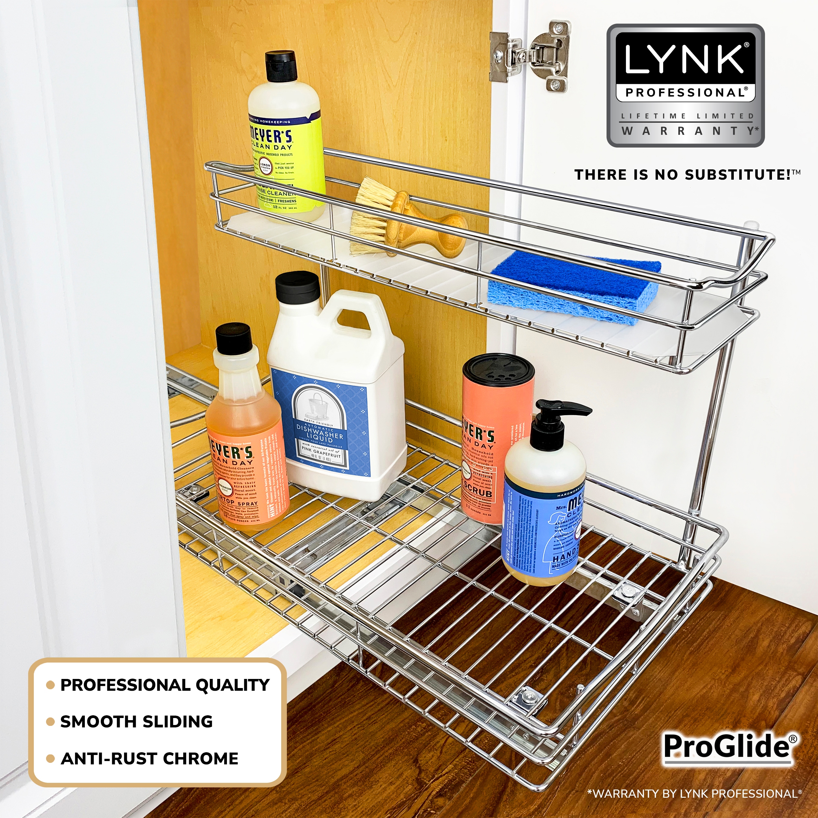 Lynk Professional 451118WB Pull-Out-Cabinet-Baskets - View #2