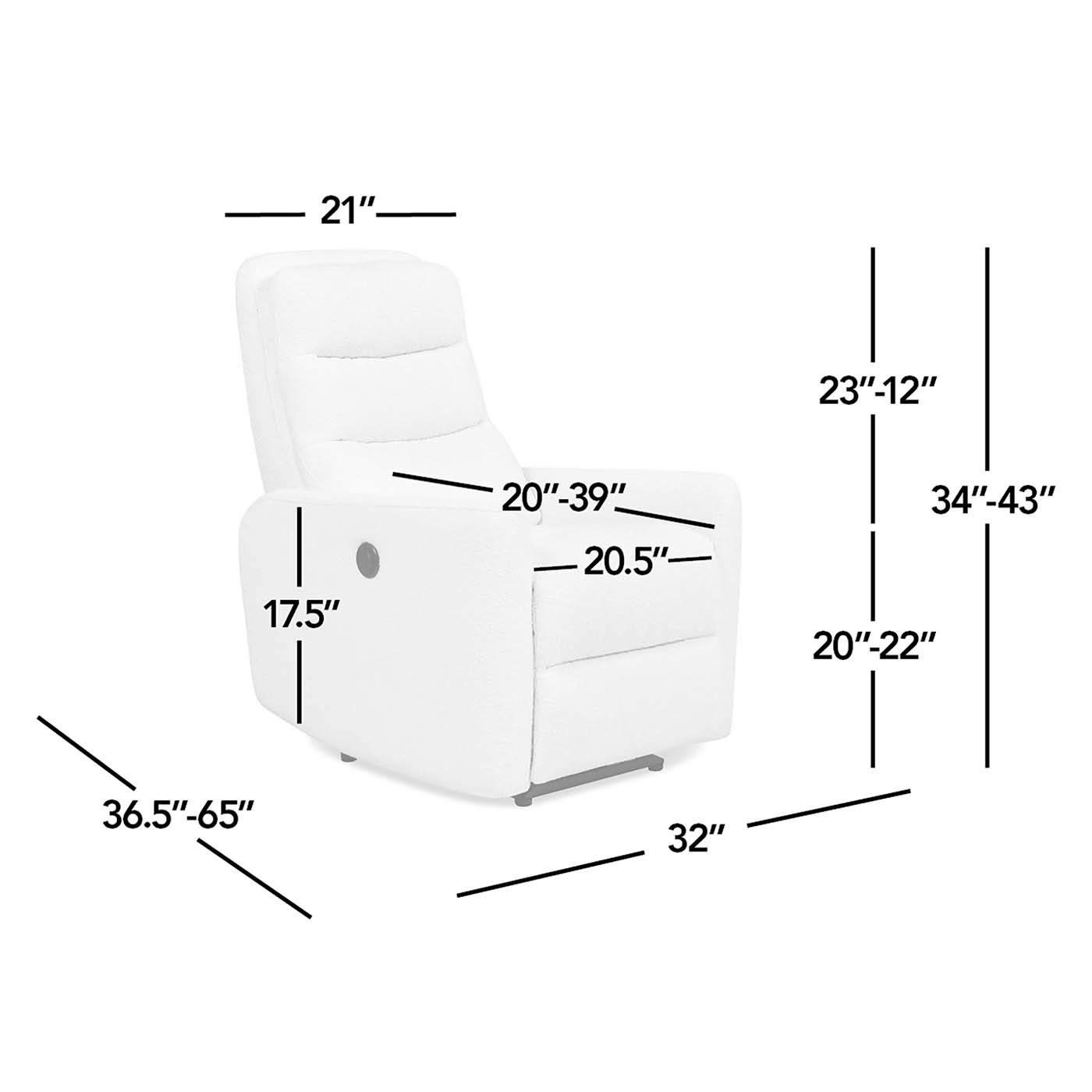 Jennifer Taylor Home LCPG-P82003 recliners - View #10