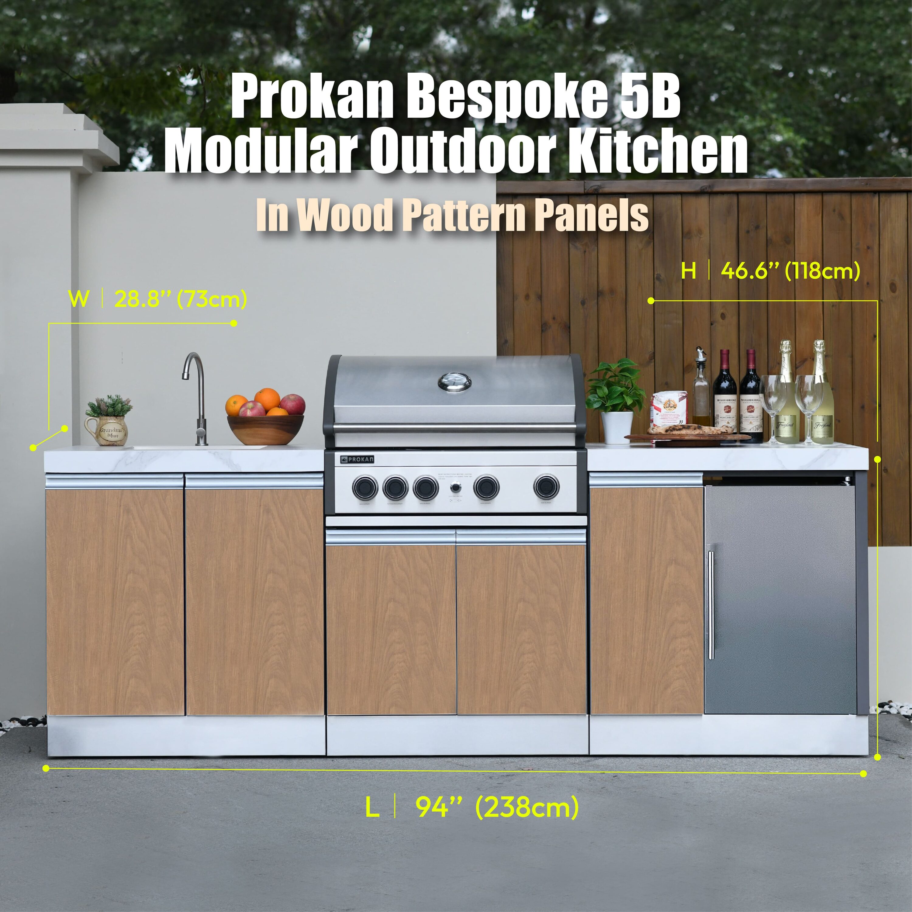 Prokan Grills BS04RCIS-LP-B Modular-Outdoor-Kitchens - View #19