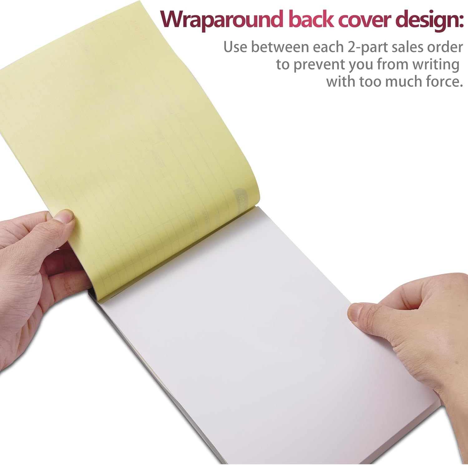 Etokfoks 5 Pack Invoice Receipt Book 2 Part Carbonless 5 9 16 x 8 7 16 ...
