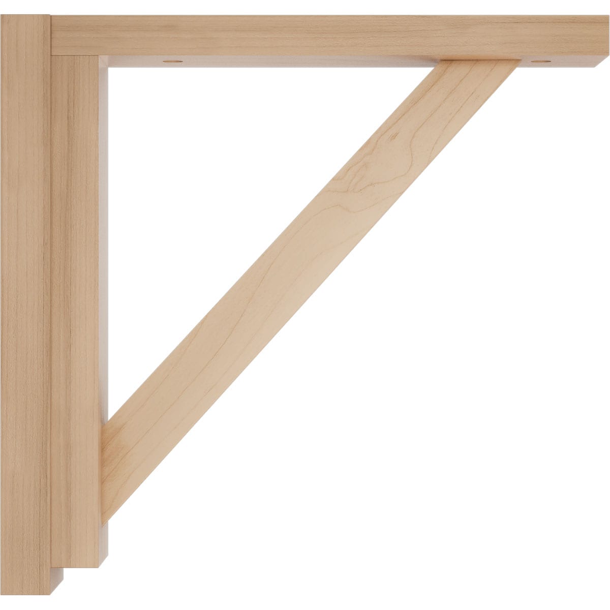Ekena Millwork BKT02X10X10TRAL Exterior-Brackets-Braces - View #3