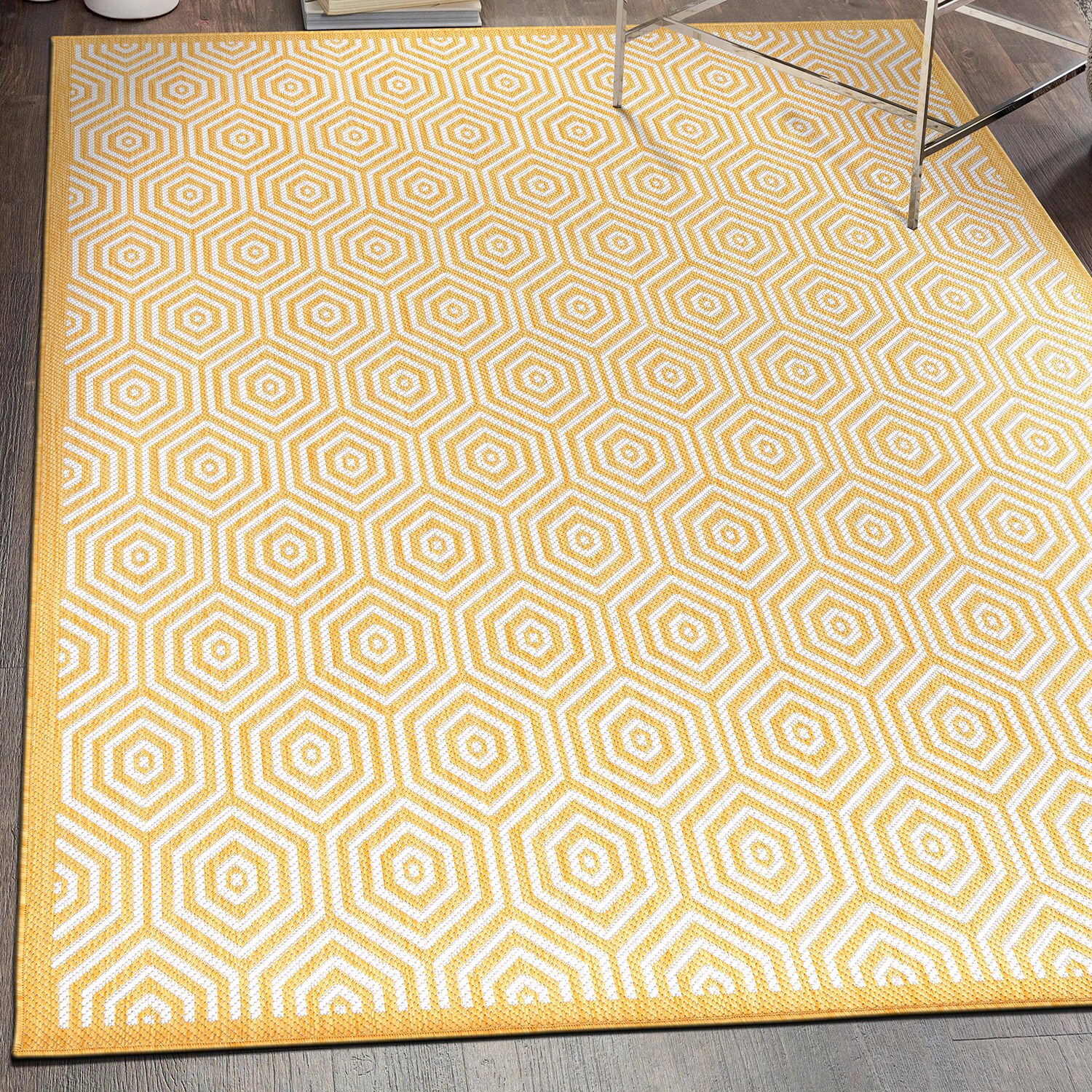 World Rug Gallery 120YELLOW5X7 rugs - View #9