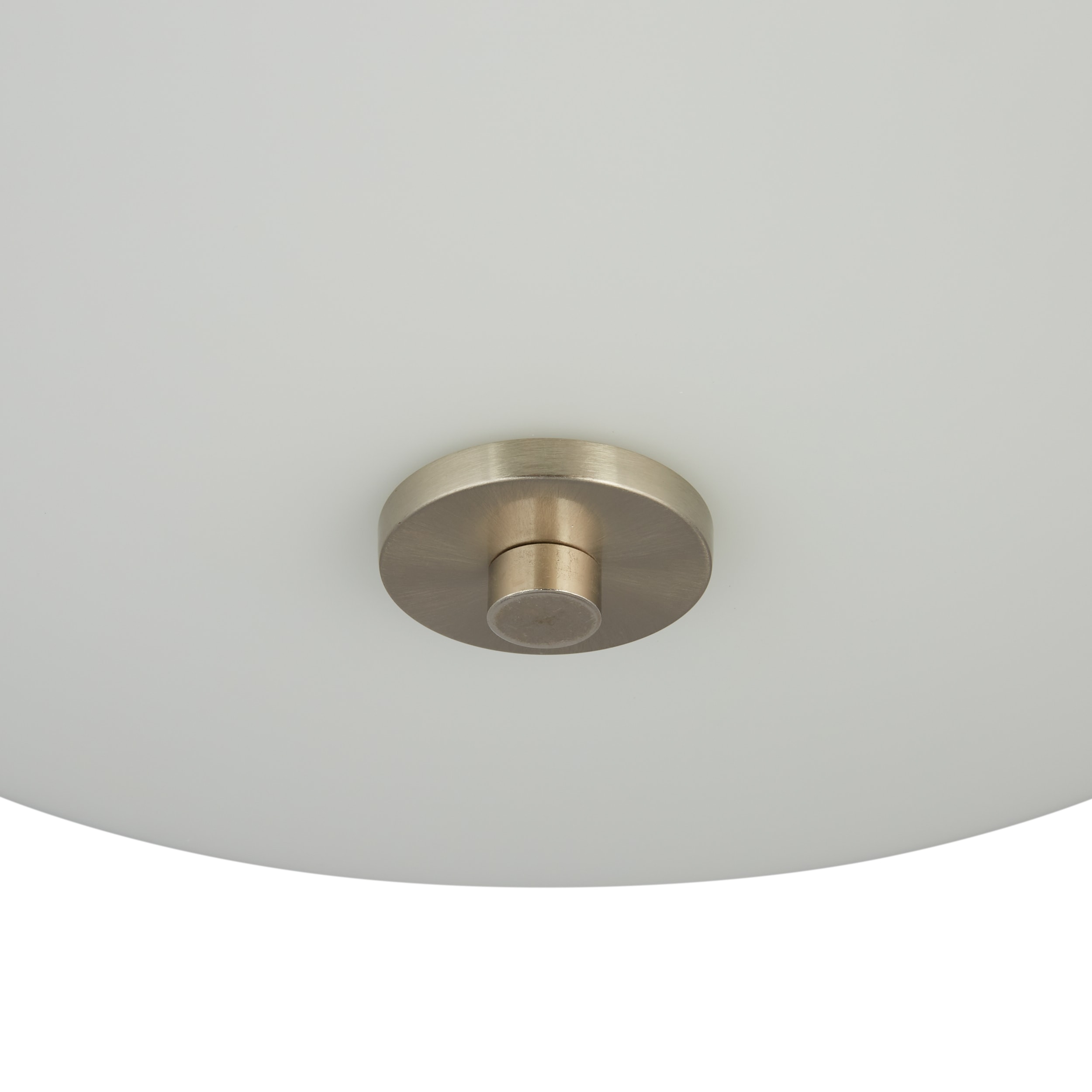 Generation Lighting Canfield 3-Light Brushed Nickel Semi mount light in ...