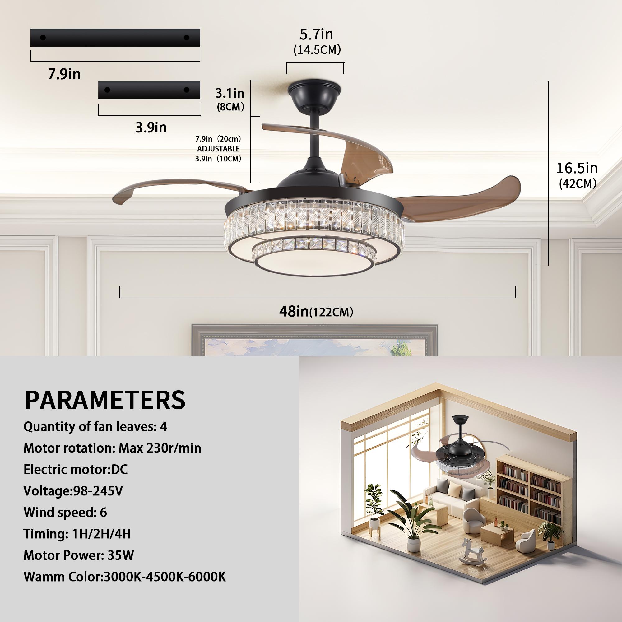 Bayfeve BFLCM-84909-CF Ceiling-Fans - View #4