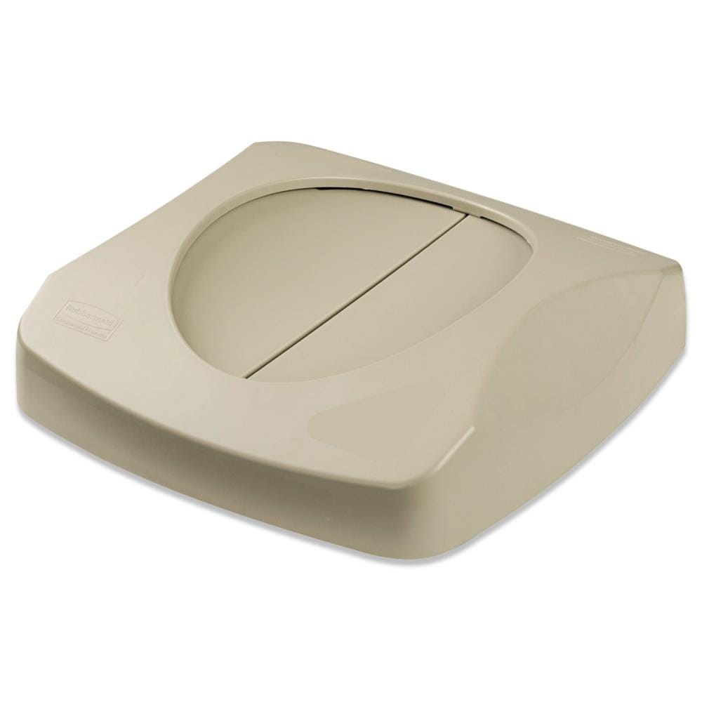 Rubbermaid Commercial Products RCP268988BG Brown Plastic Kitchen Trash Can Lid