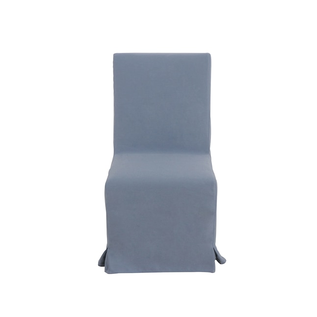 Allen Roth Riverchase Blue Olefin, Terracotta Dining Chair Covers Ikea