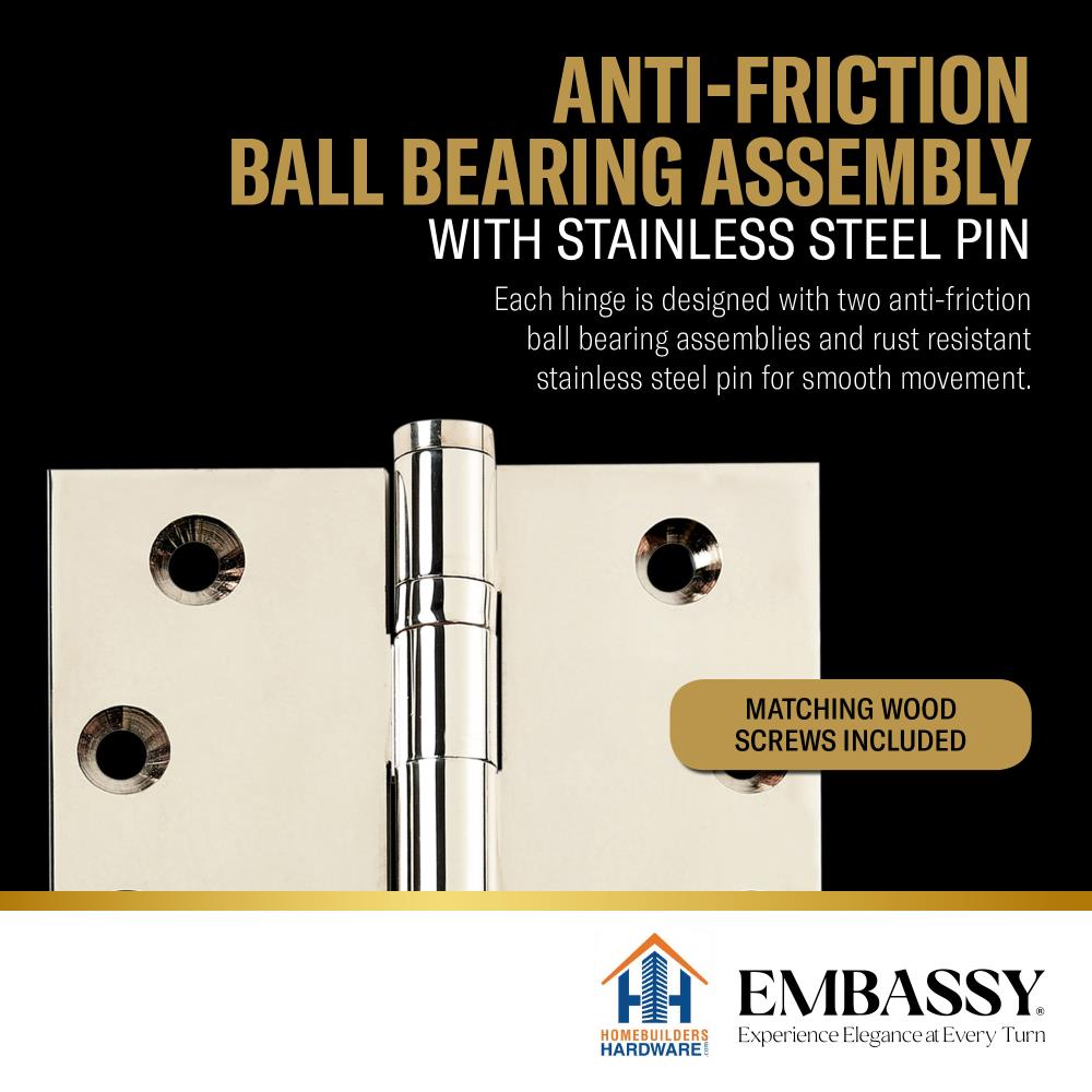 EMBASSY 3030US14S-1 Entry-Door-Hinges - View #8