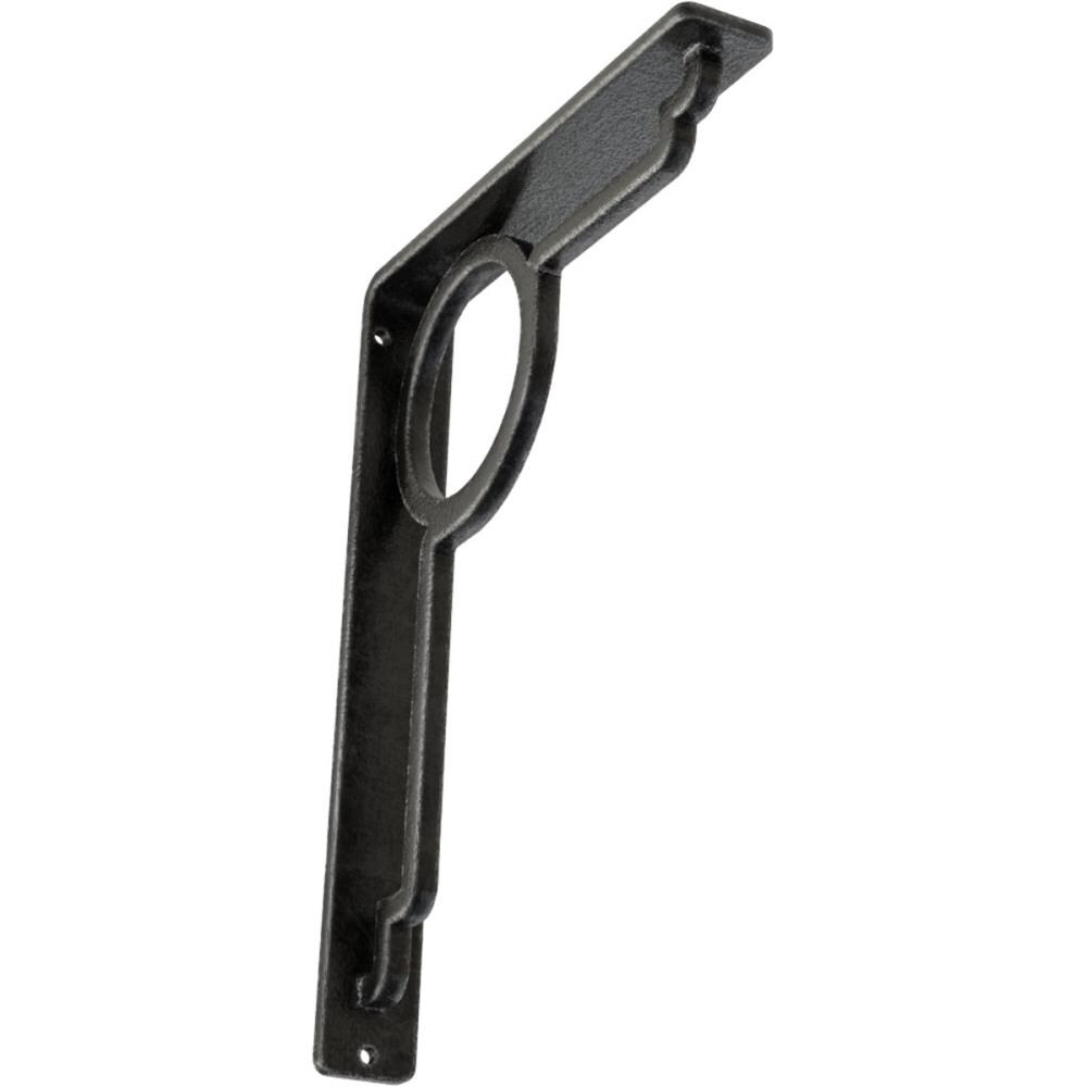 Ekena Millwork BKTM01X07X10SMAAPW Maria 7.5-in x 1.5-in x 10-in Gray Wrought iron Mounting bracket