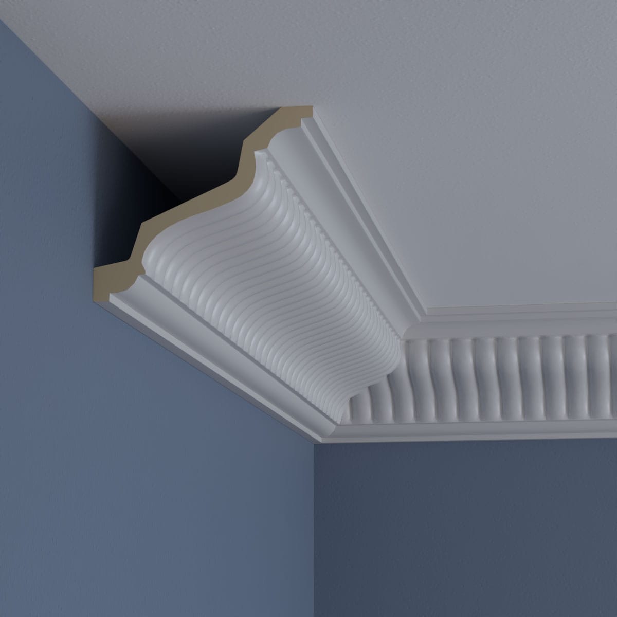 Ekena Millwork MLD04X05X07CI-CASE-2 Crown-Moulding - View #10