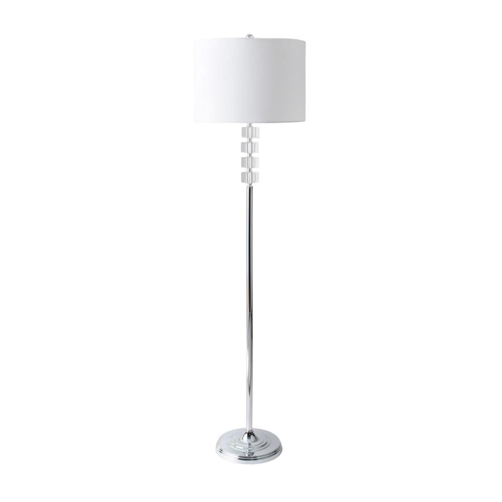 nuLOOM 62-in Silver Floor Lamp