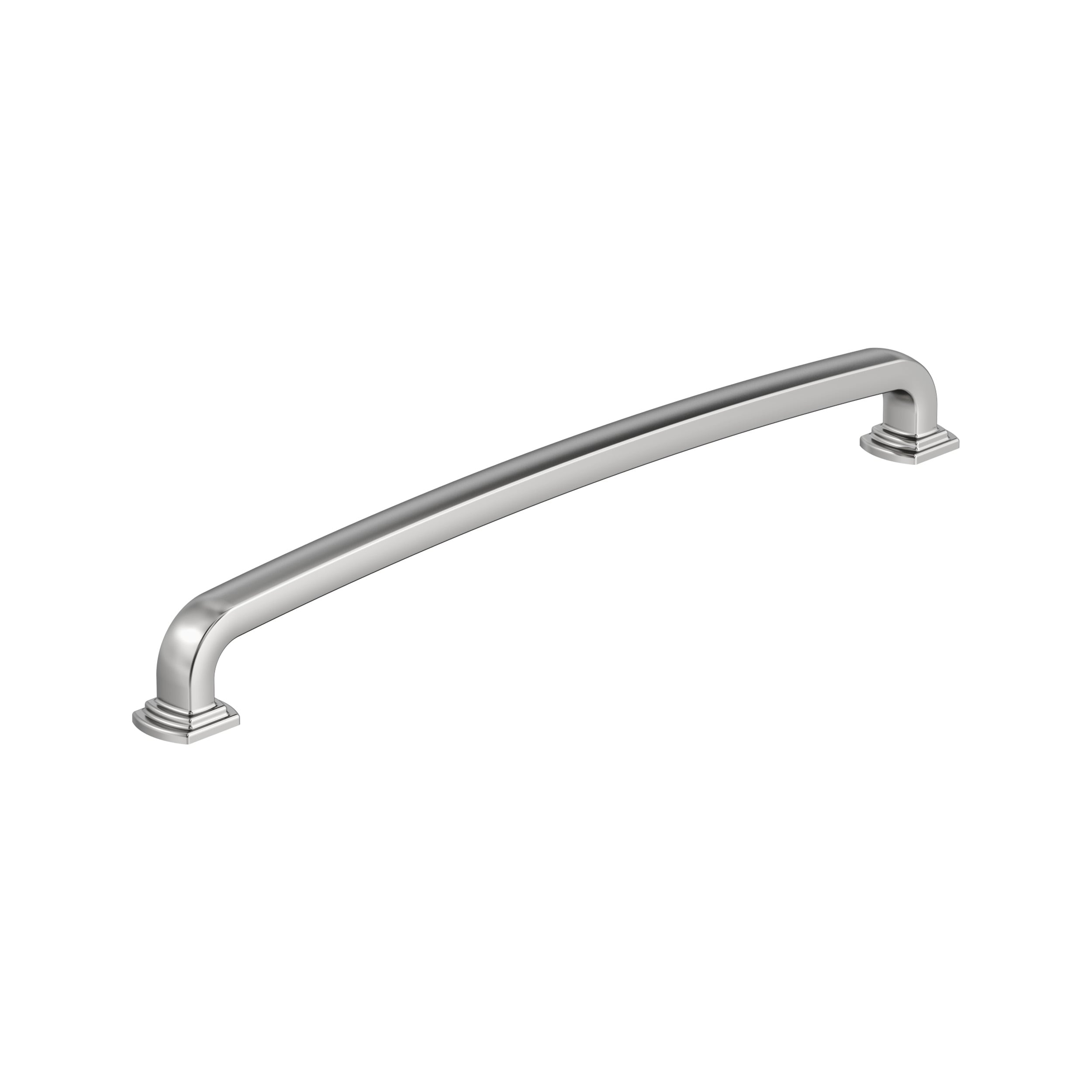Amerock BP5552226 Surpass 10-1/16-in , 256mm Center to Center Polished Chrome Arch Handle