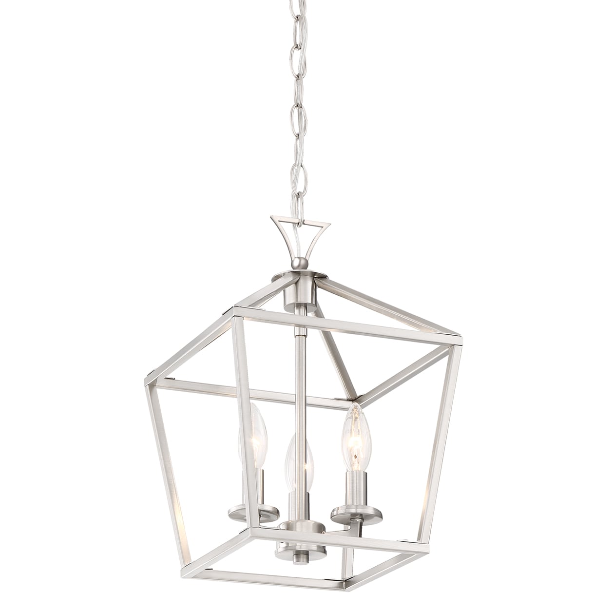 Savoy House Essentials 3-420-3-SN Pendant-Lights - View #4