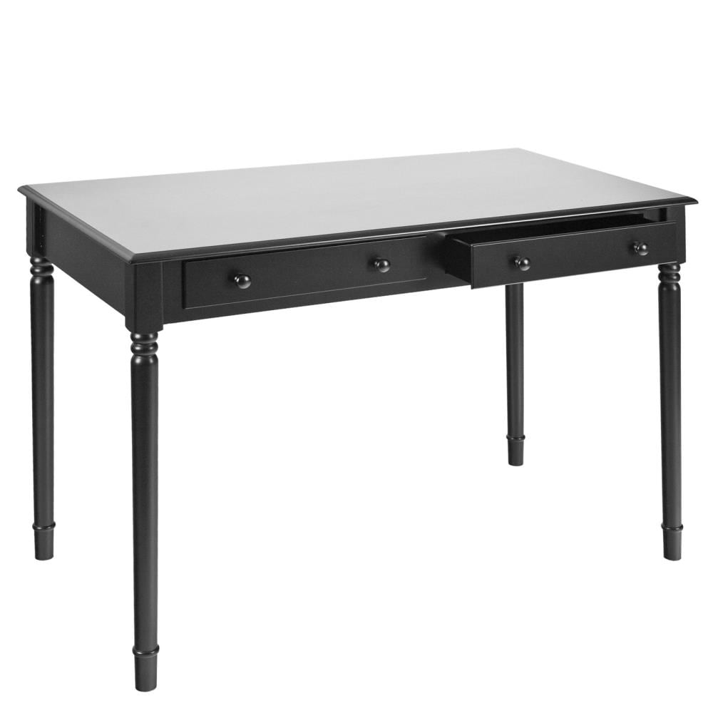 Boston Loft Furnishings ATG1088 42.5-in Black Traditional Asian hardwood Writing desk