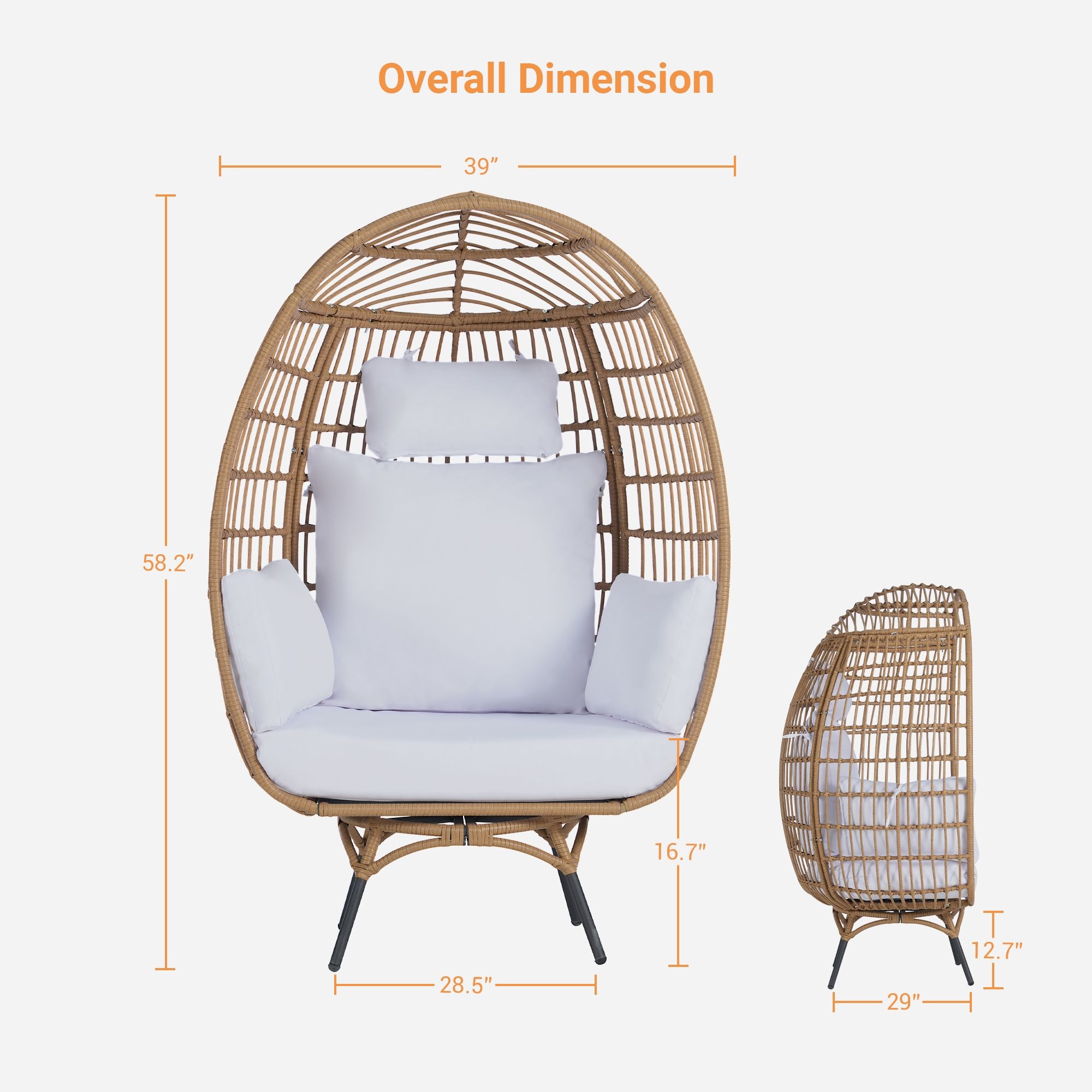 SANSTAR L-RJDC62WT-BB Patio-Chairs - View #3