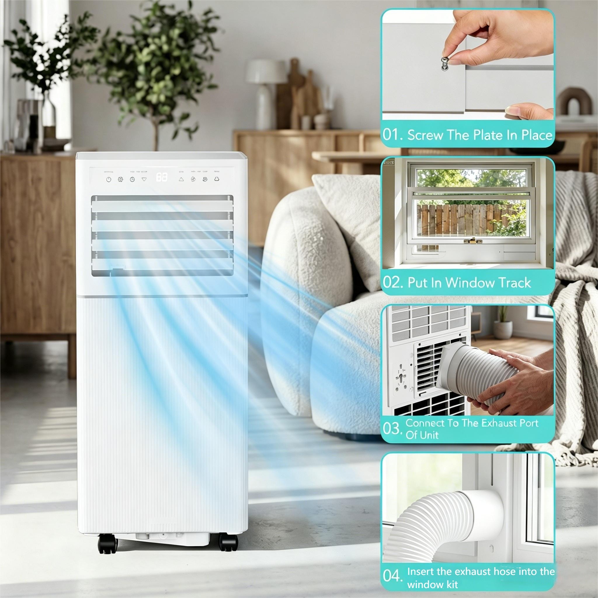 COWSAR AC5420-8K Portable-Air-Conditioners - View #6