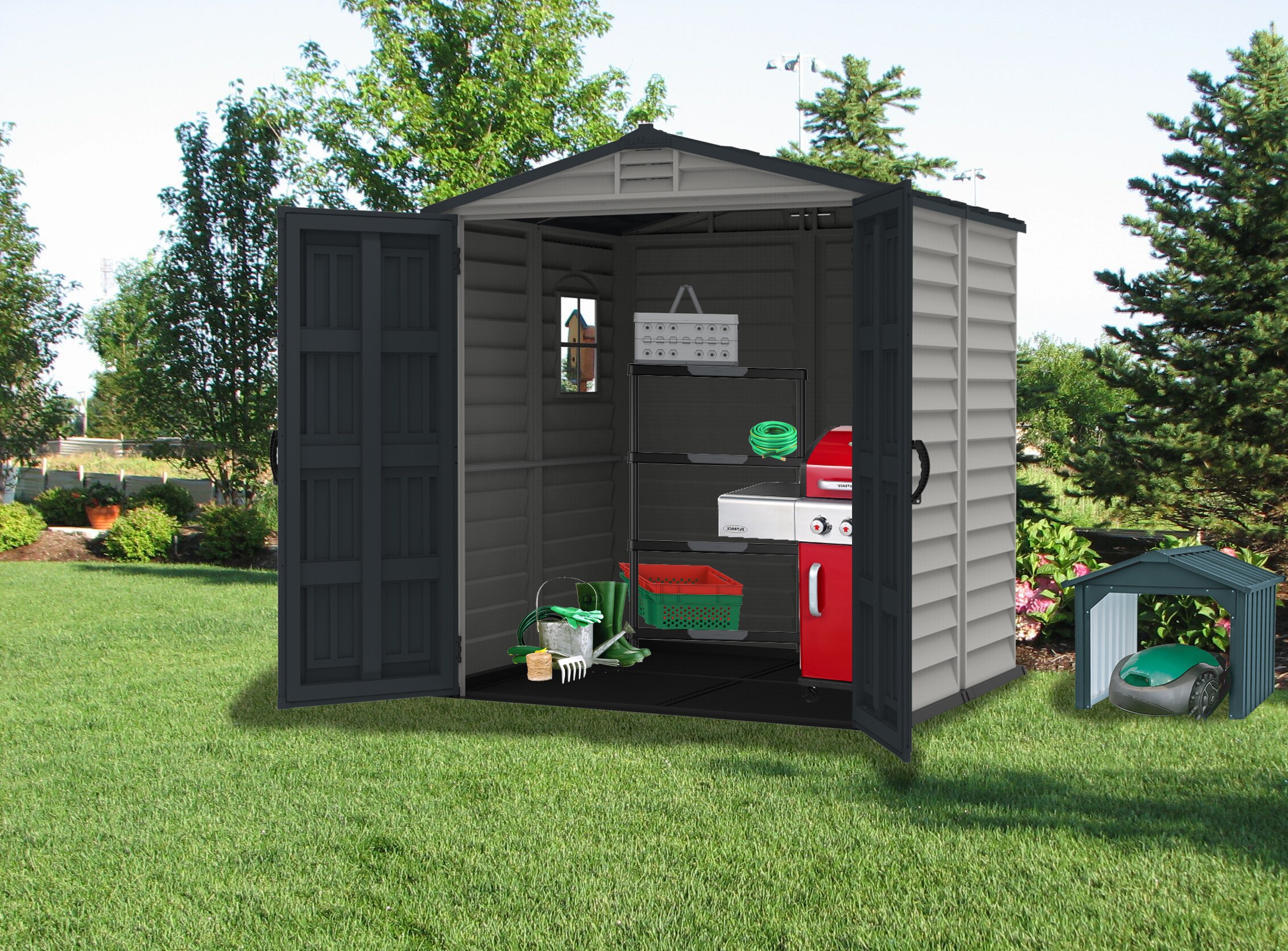 DuraMax Building Products 30425 Vinyl-Resin-Storage-Buildings - View #5