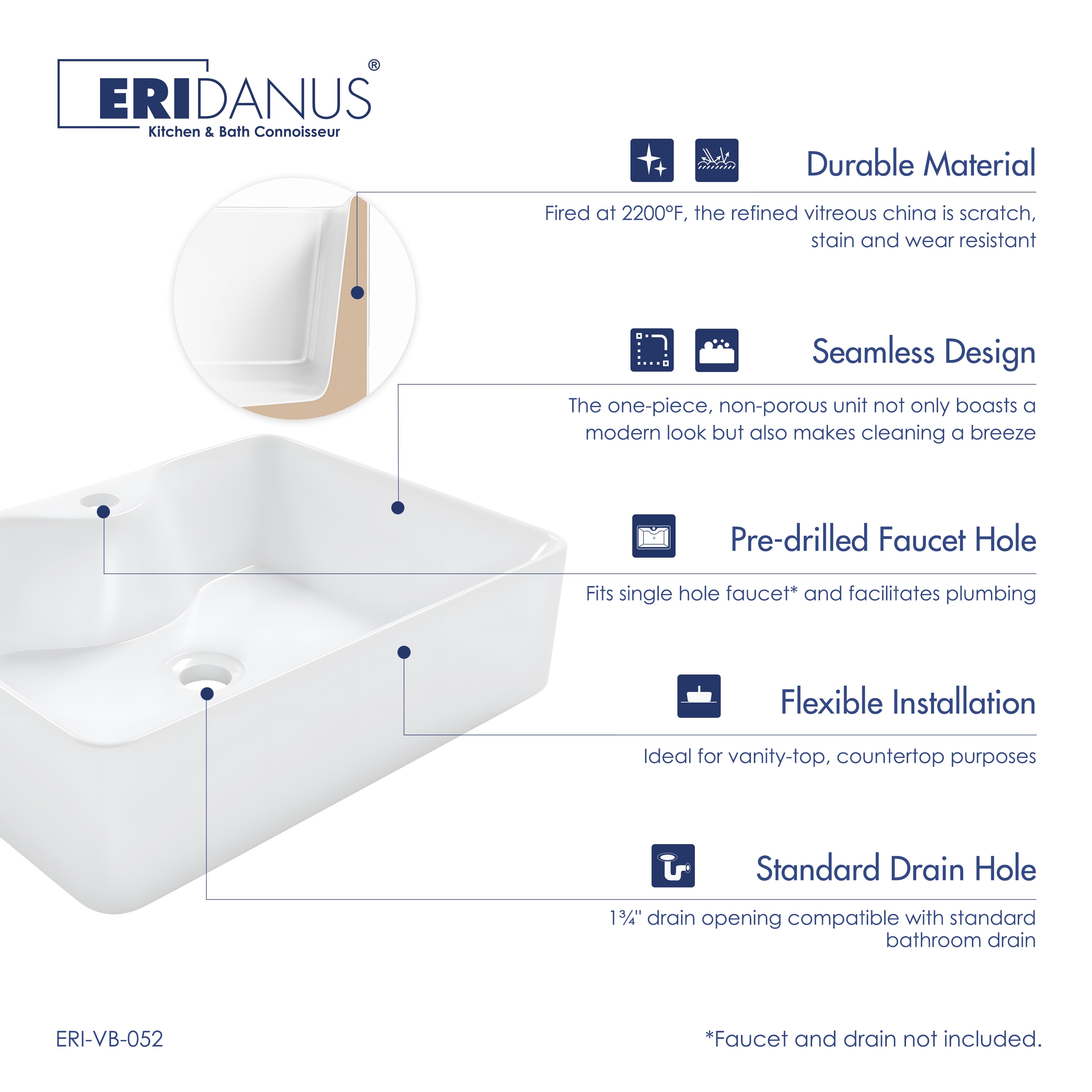 Eridanus ERI-VB-052 Bath-Sink - View #4