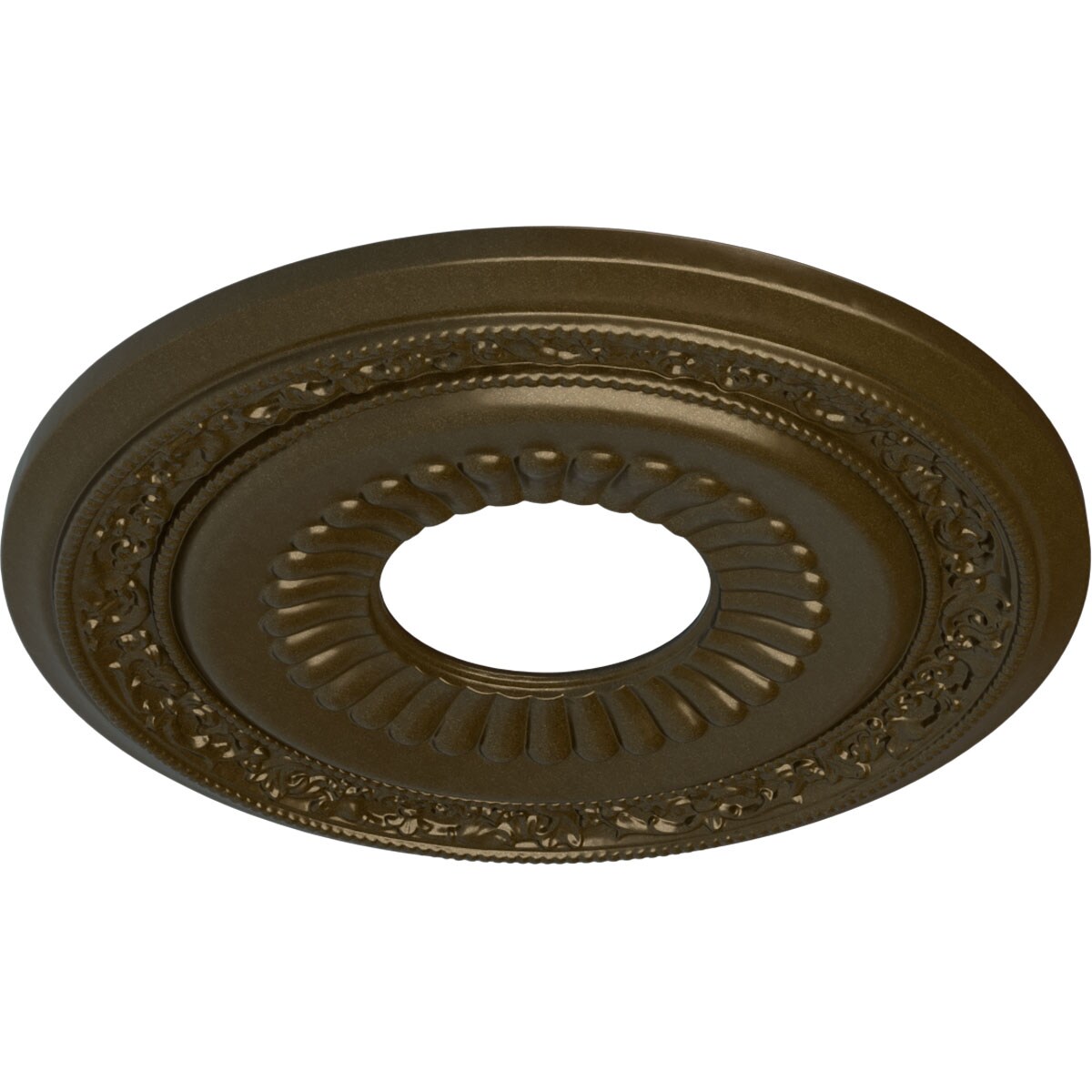 Ekena Millwork CM20LNBRS Ceiling-Medallions - View #2