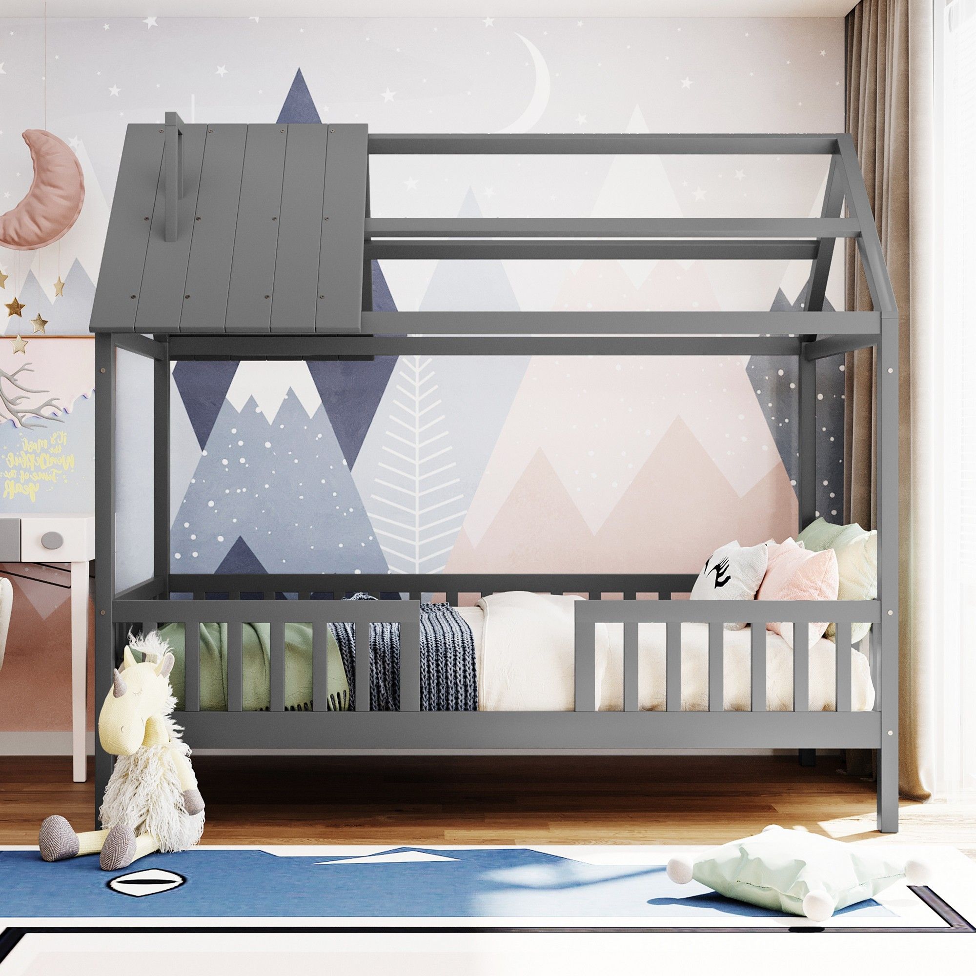 Coco kids deals house bed frame