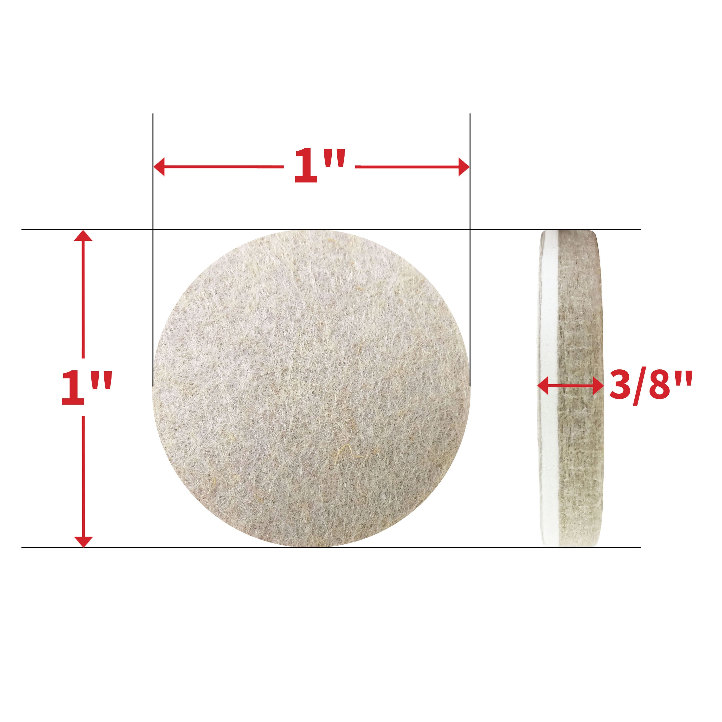 Super Sliders 4719023GT Felt-Pads - View #3