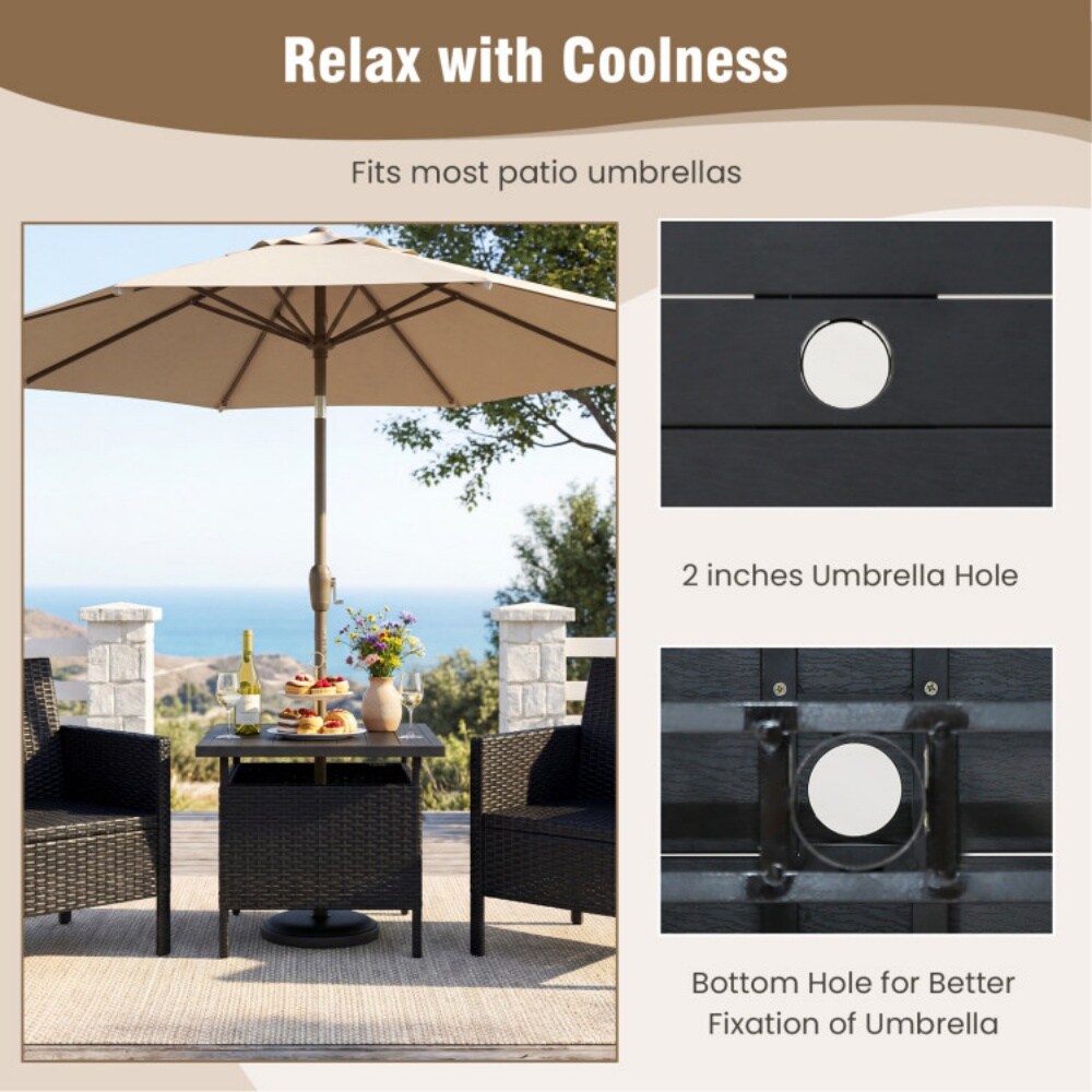 Dimakai DK-HWWF915DK Patio-Tables - View #3